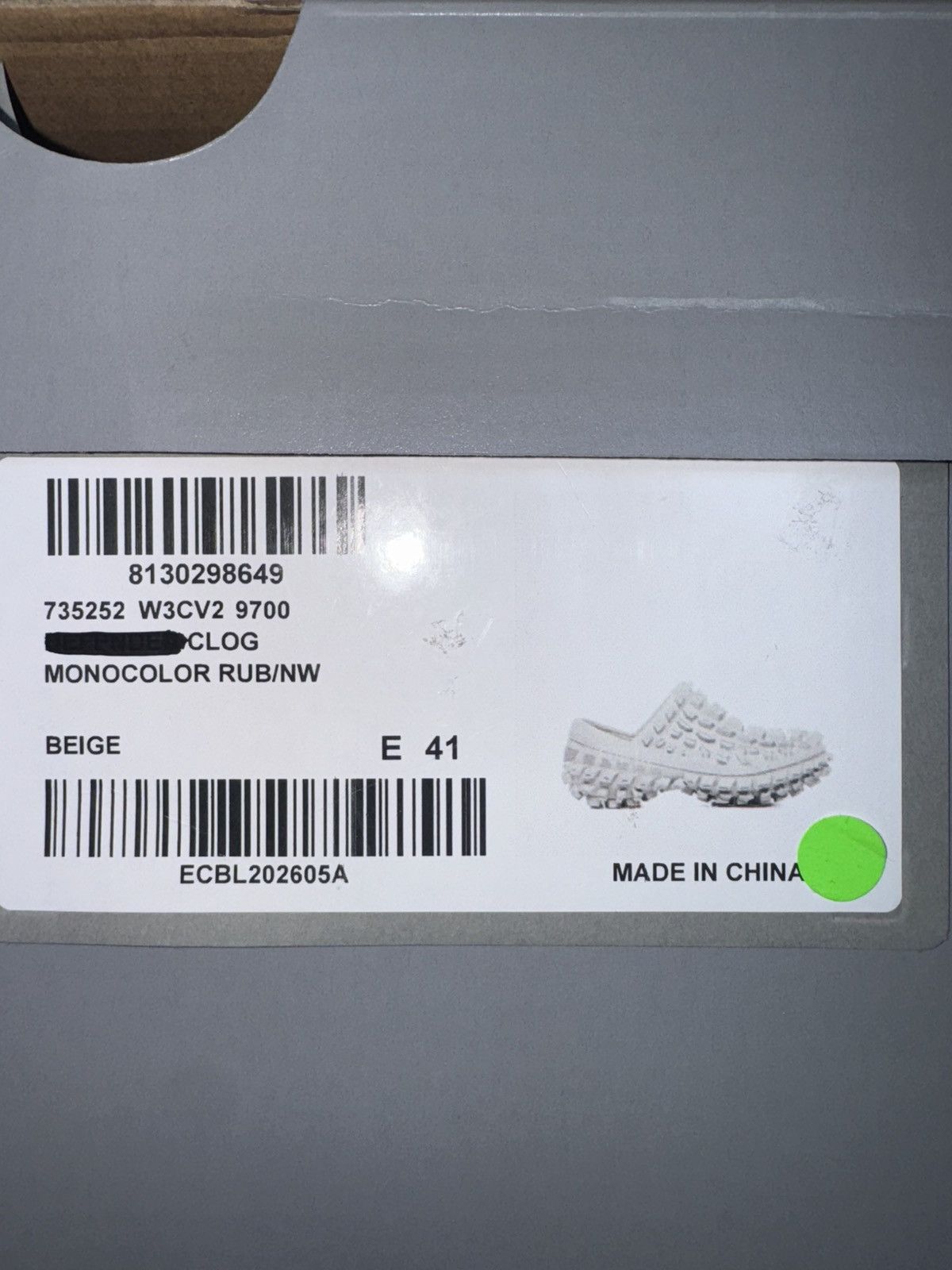 Balenciaga Balenciaga Bouncer Clog Size US 8.5 / EU 41-42 - 5 Thumbnail
