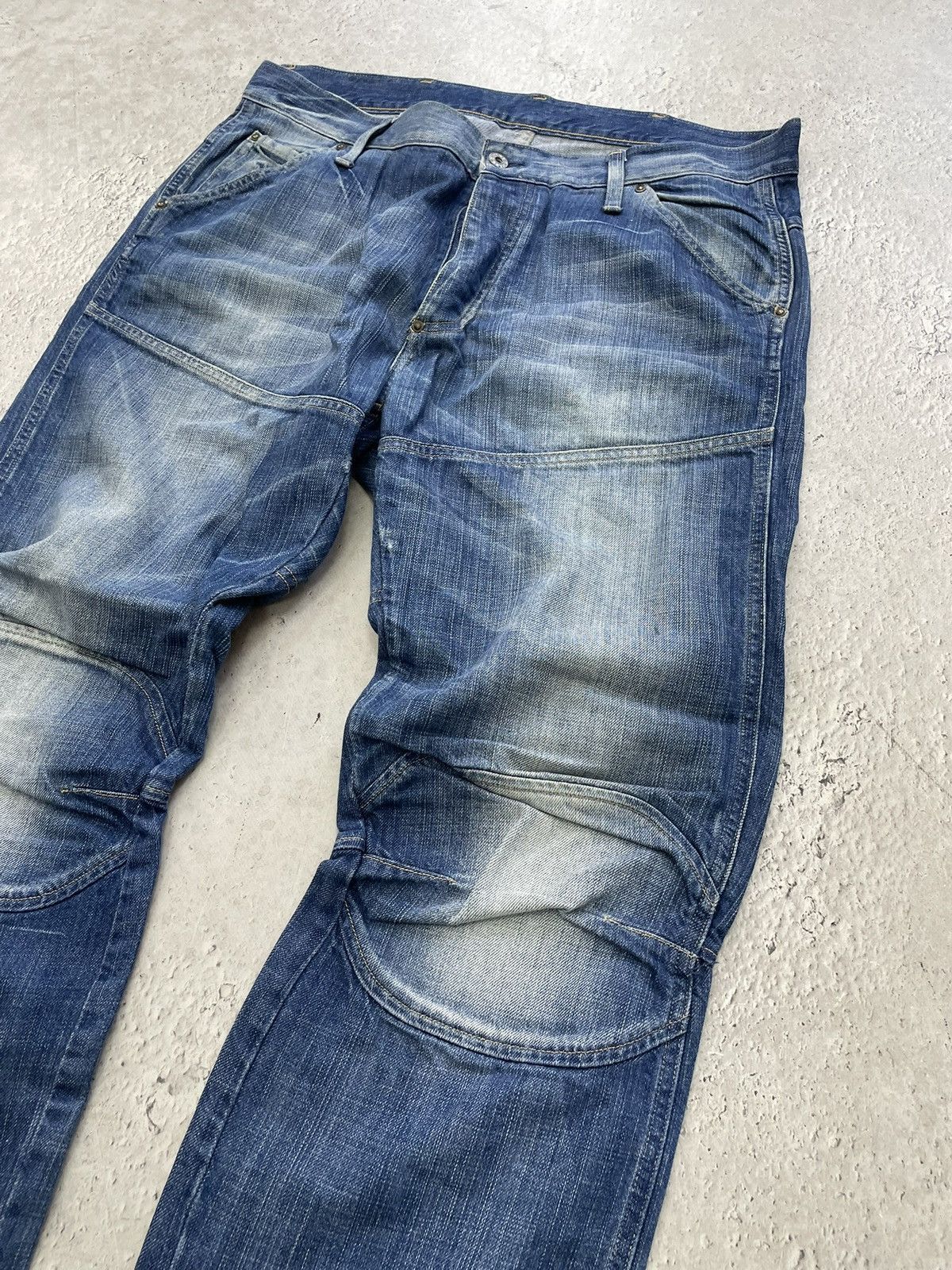 G-Star baggy rap g star raw distressed junya watanabe style pants Size US 32 / EU 48 - 4 Thumbnail
