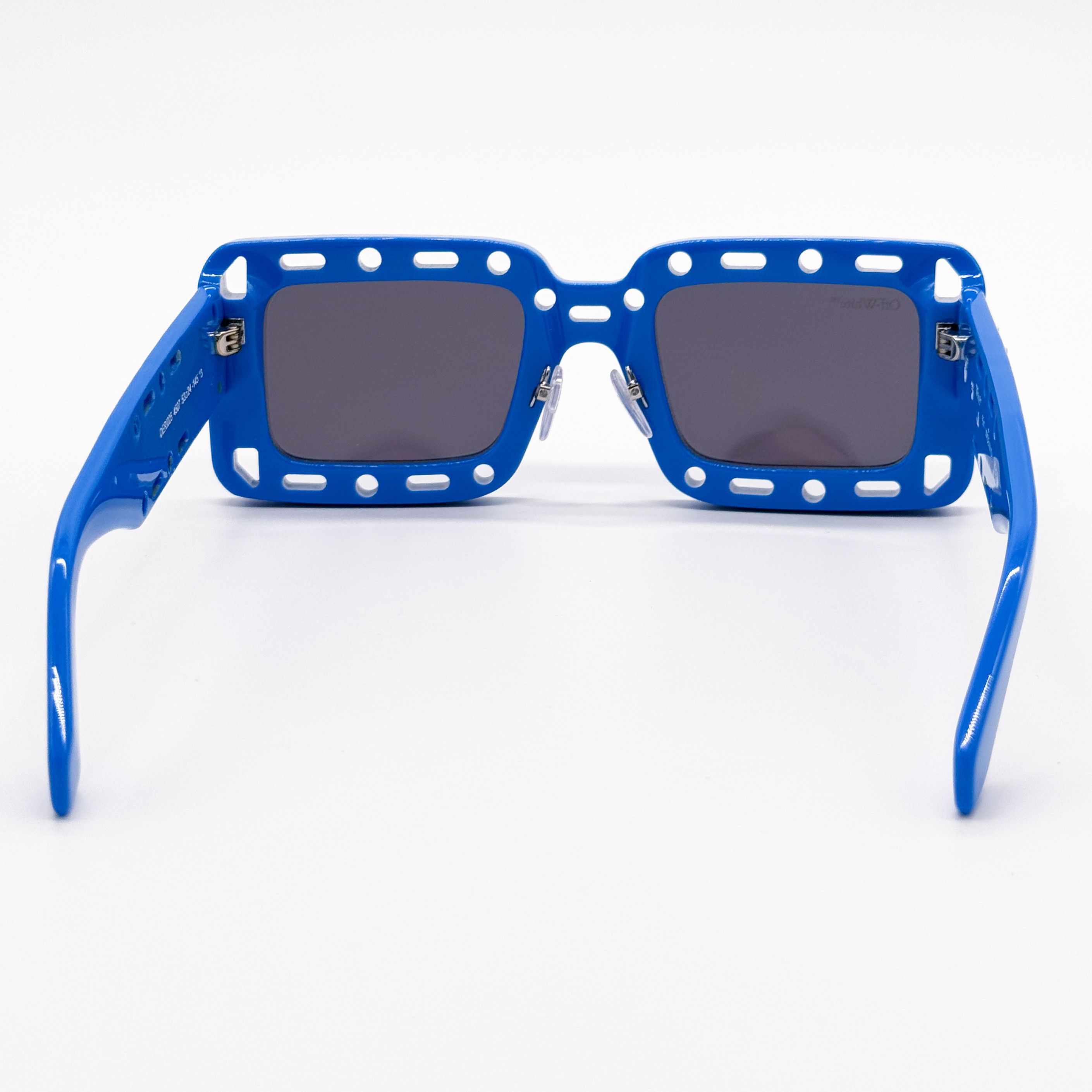 Off-White NEW OFF-WHITE ATLANTIC 507 BLUE UNISEX SUNGLASSES OFF-WHITE Size ONE SIZE - 6 Thumbnail