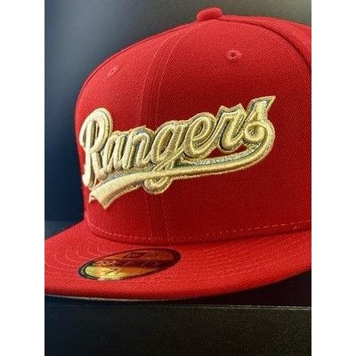 New Era Texas Rangers Final Season GLOW Patch Red 59FIFTY Fitted 7 1 Size ONE SIZE - 4 Thumbnail