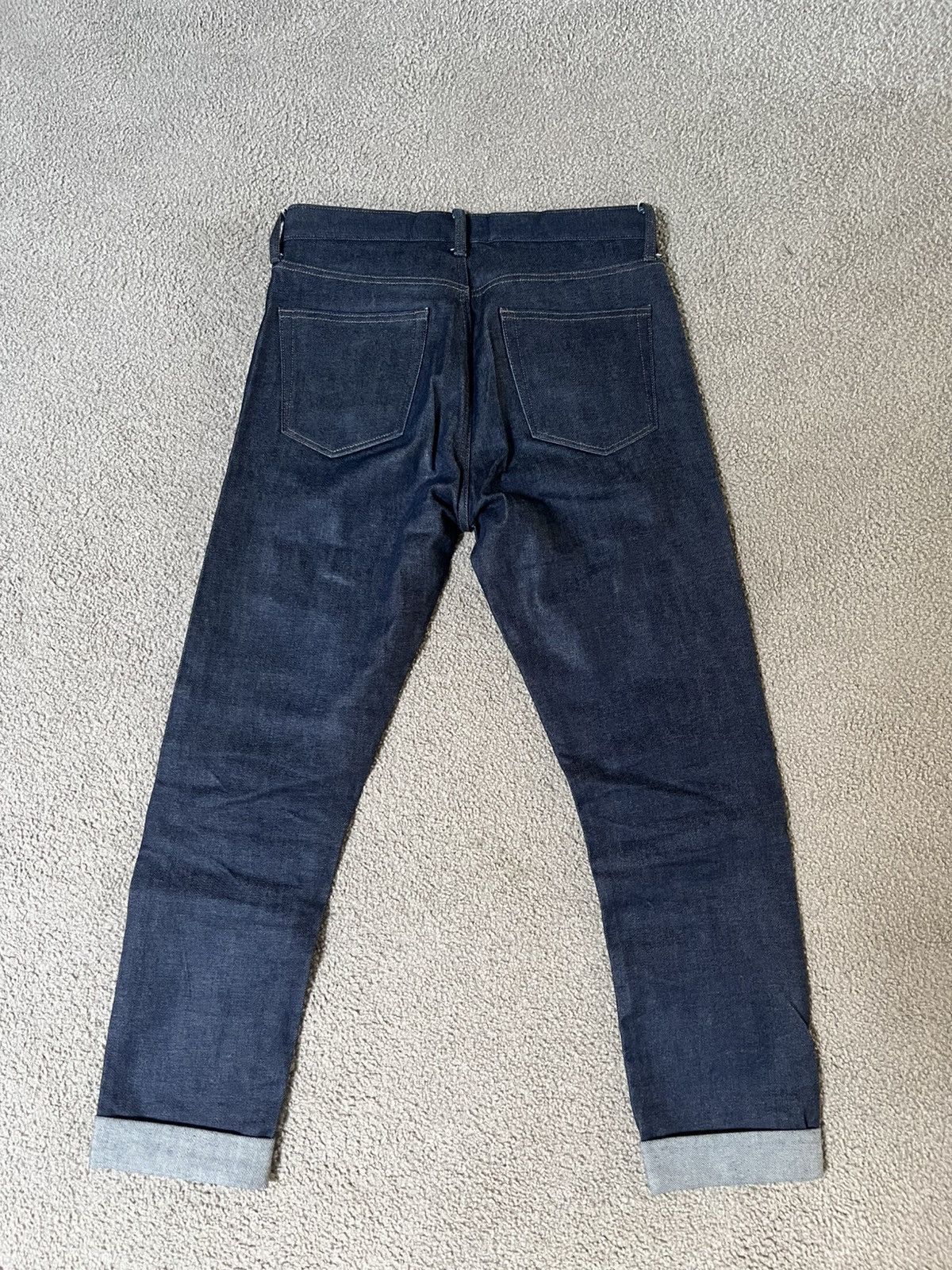 Uniqlo Uniqlo Slim Straight Selvedge Jeans 31x32 Size US 31 - 2 Thumbnail