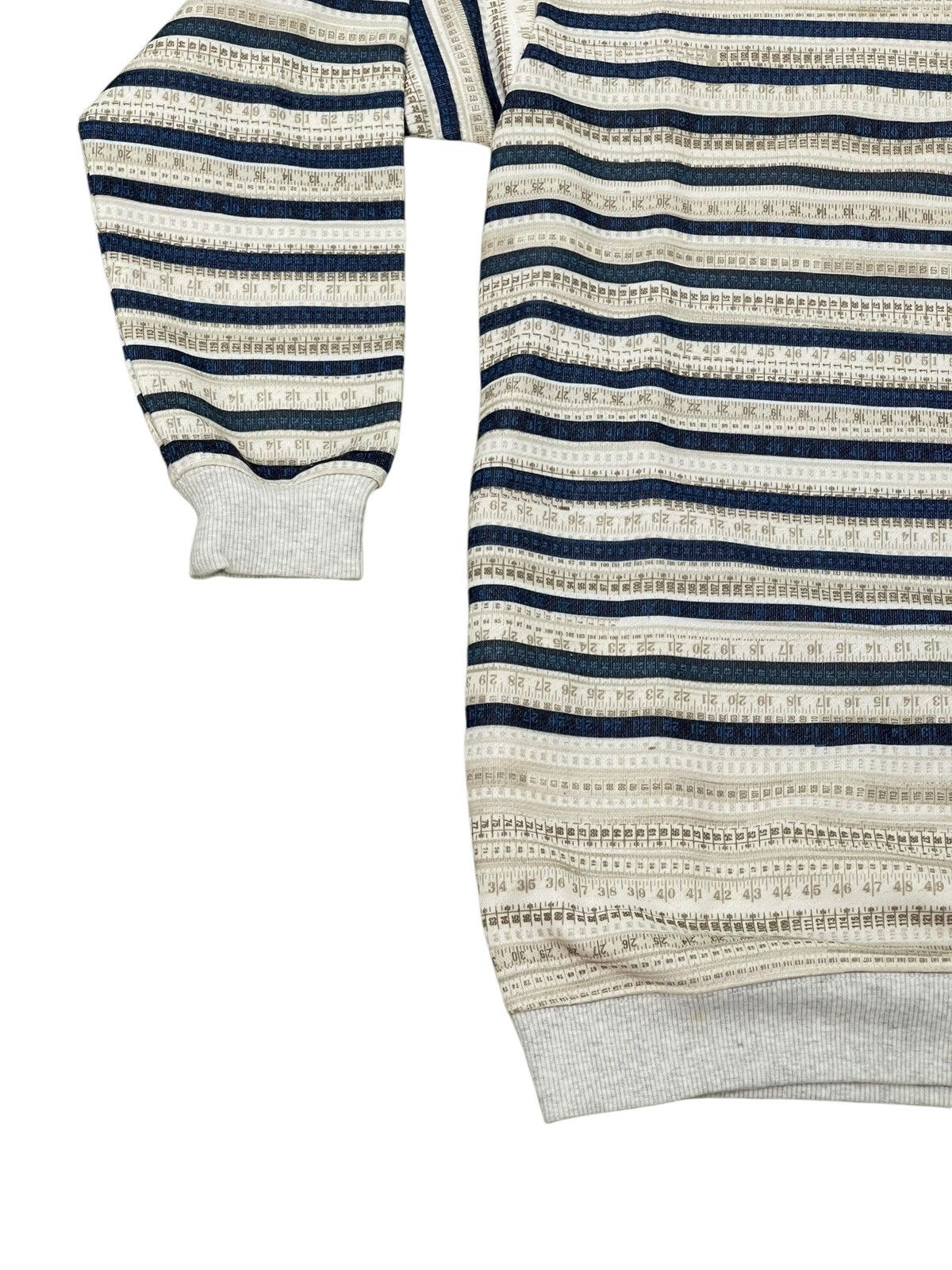 Jean Paul Gaultier JPG Jean Paul Gaultier Sweatshirt Measurements Striped 6🟩0 Size US M / EU 48-50 / 2 - 2 Thumbnail