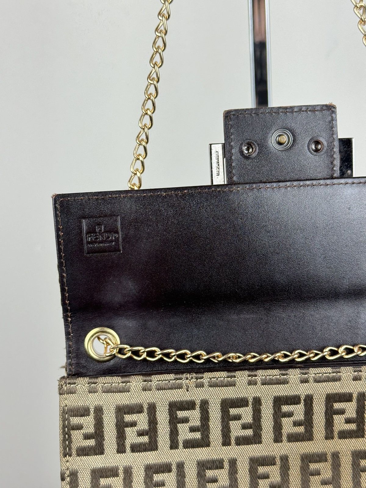 Fendi Shoulder leather bag Fendi FF monogram original rare item Size ONE SIZE - 3 Thumbnail