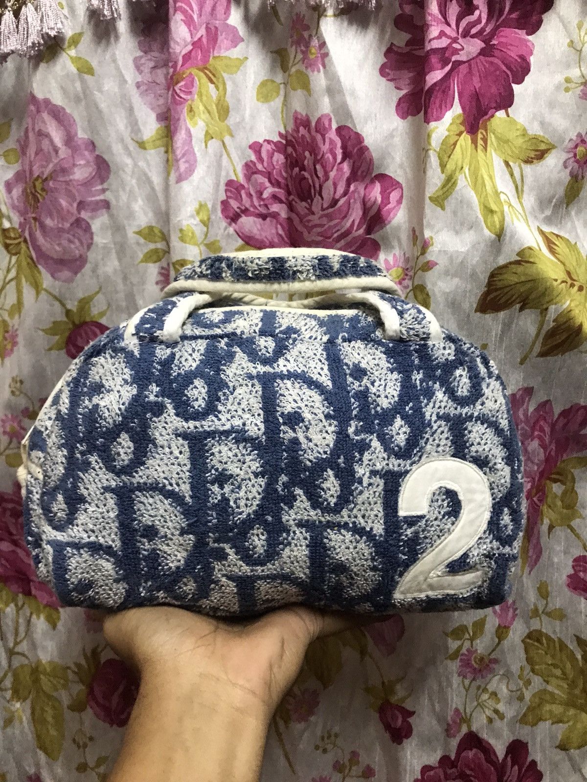 Dior Last drop📌DELETE TODAY❌Vintage Dior Towel Bag Size ONE SIZE - 3 Thumbnail