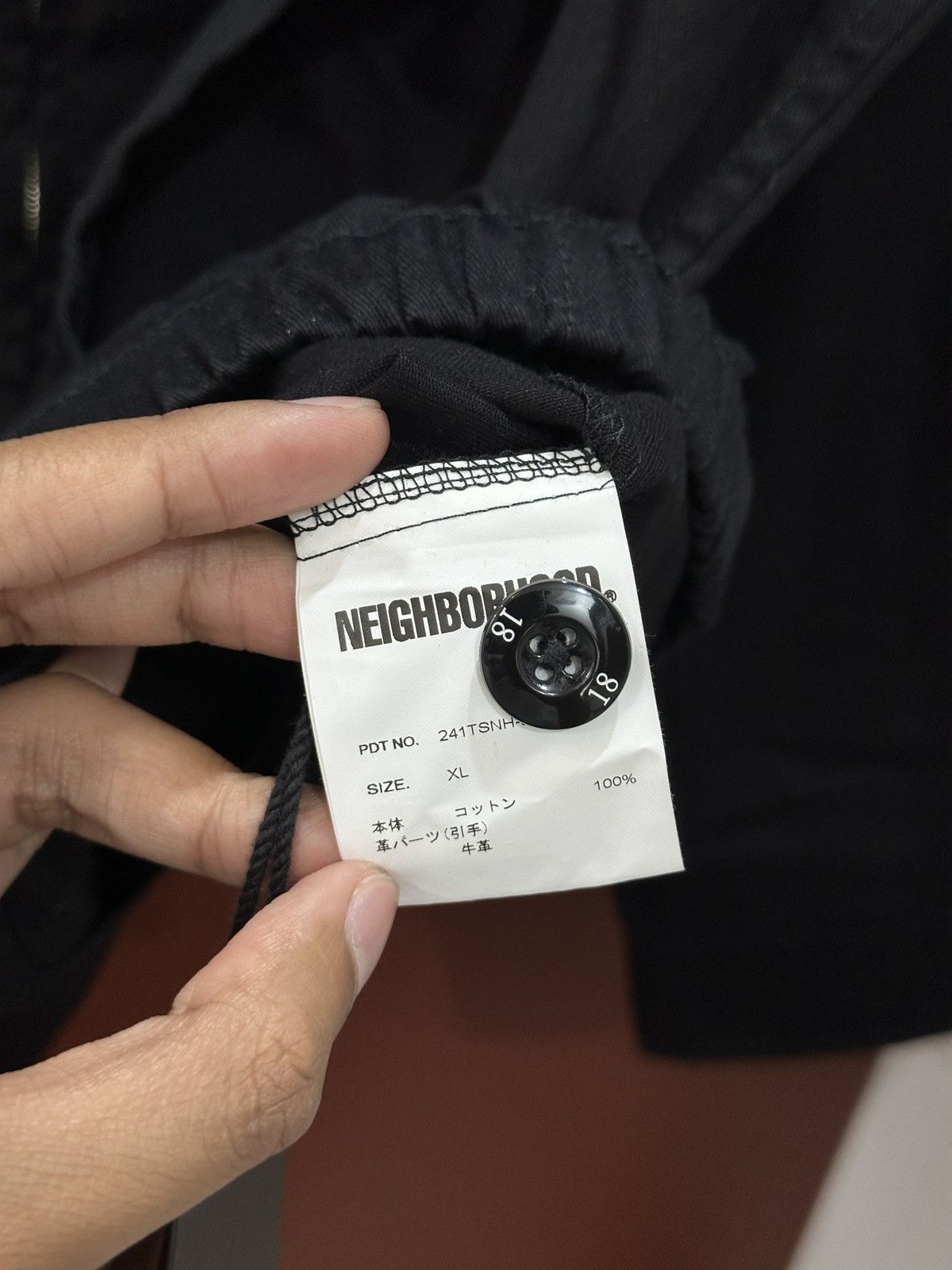 Neighborhood Neighborhood Zip work jacket - 2024 "Black" XL Size US XL / EU 56 / 4 - 5 Thumbnail