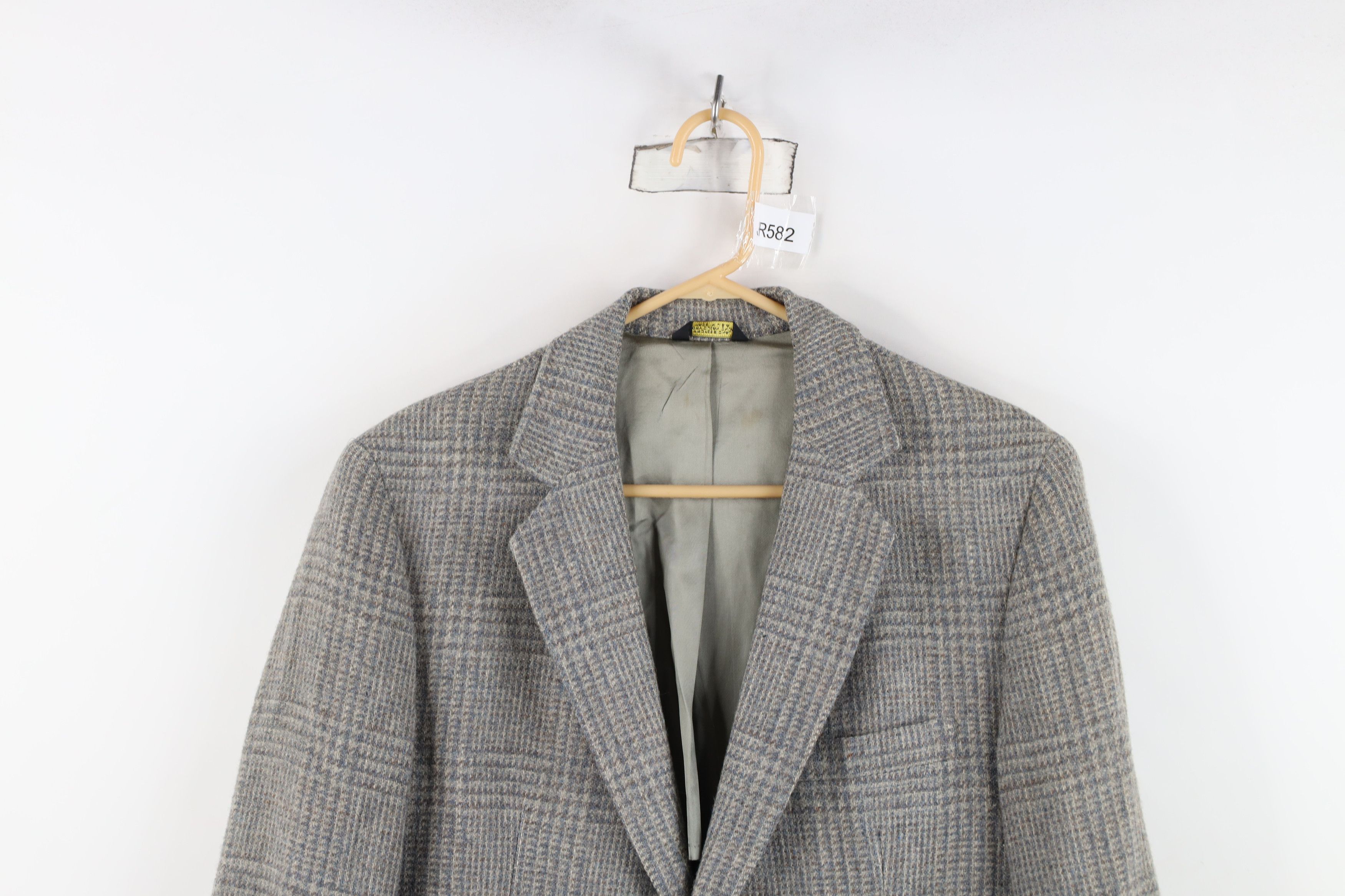 Vintage Vintage 60s Streetwear Blazer Suit Coat Jacket Plaid USA Size US M / EU 48-50 / 2 - 2 Thumbnail