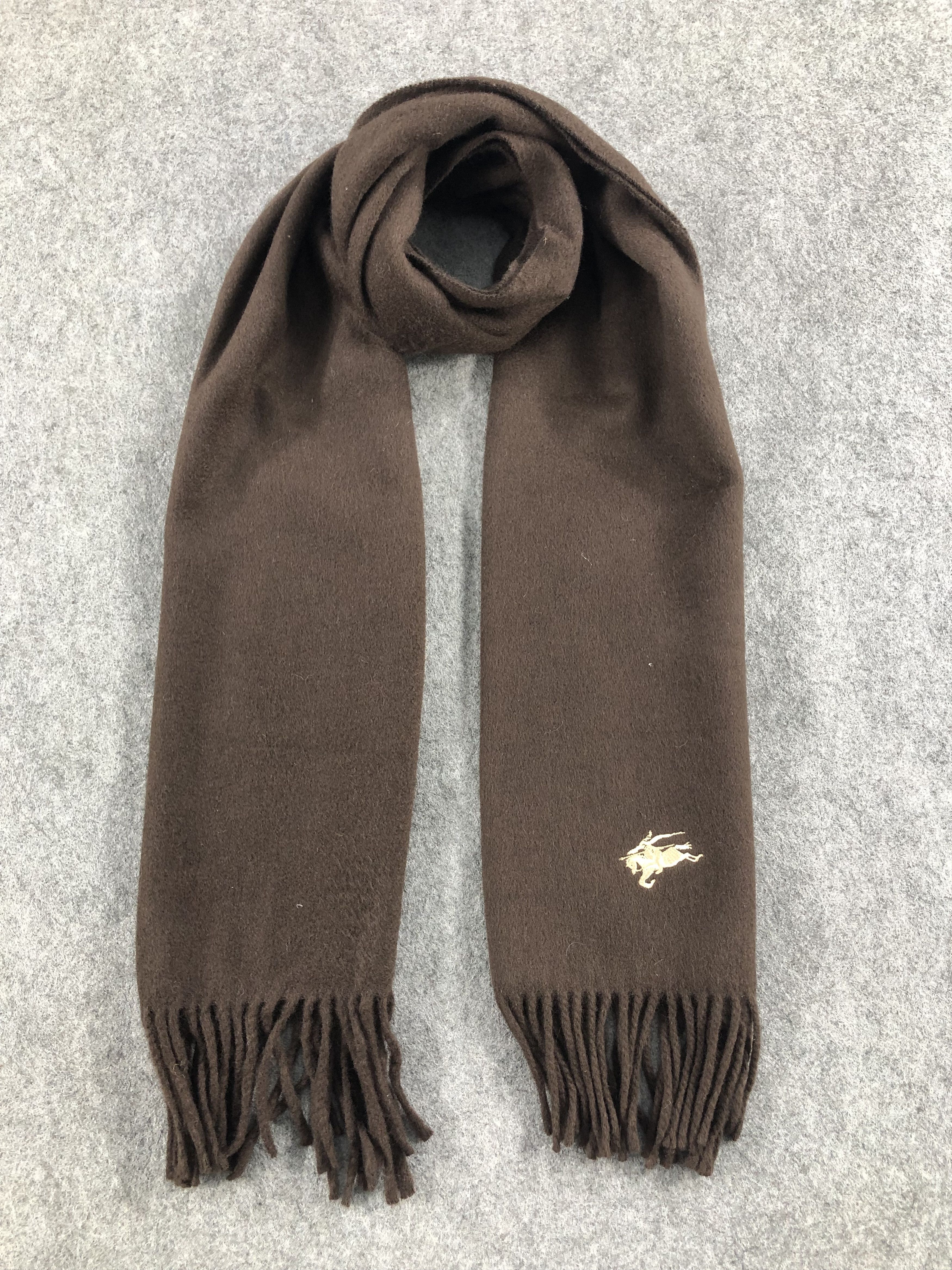 Burberry Burberry Pure Cashmere Scarf / Muffler / Neckwear Size ONE SIZE - 1 Thumbnail