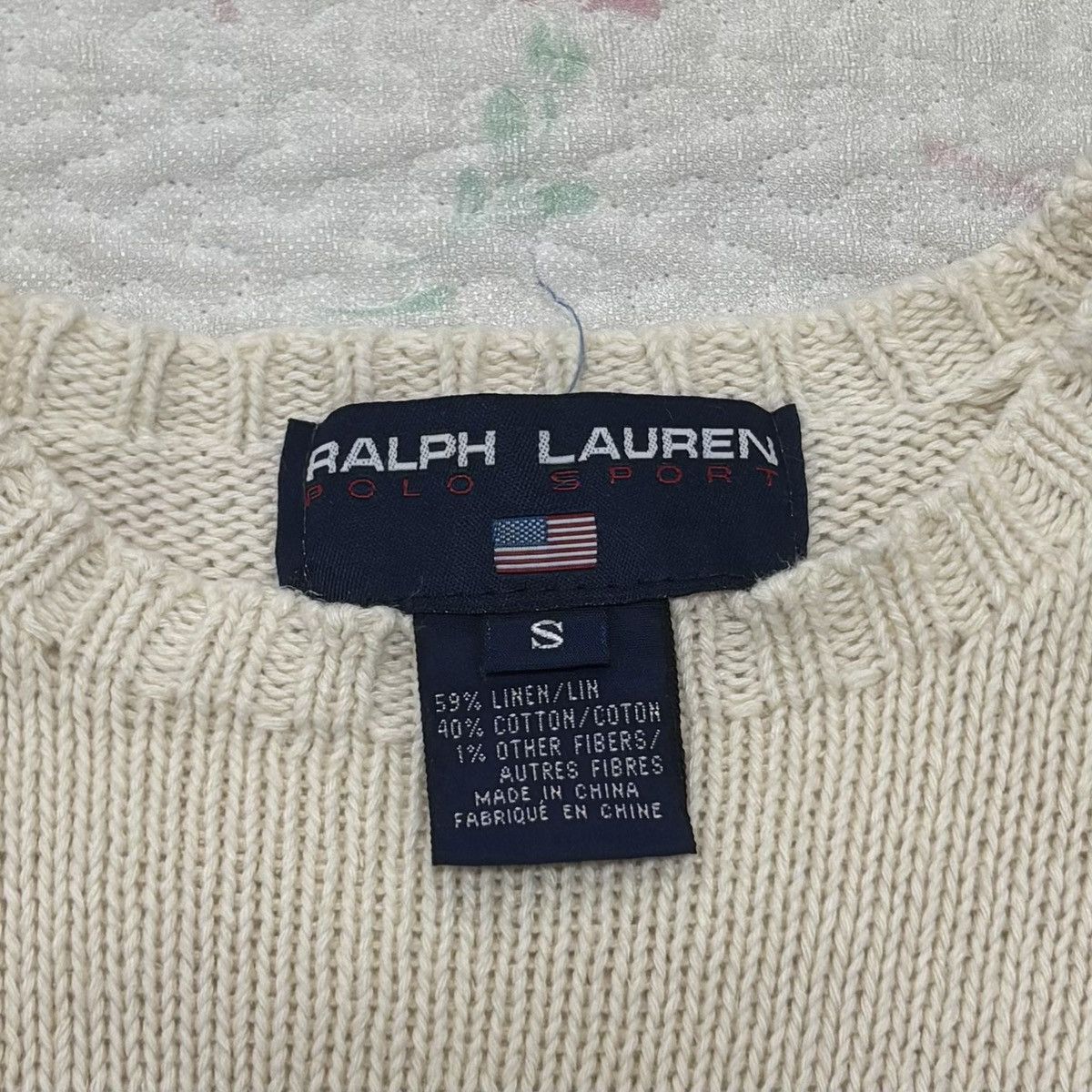 Polo Ralph Lauren 90s Vintage Polo Ralph Lauren Sport Bear Golf Knit Sweater Size US S / EU 44-46 / 1 - 6 Thumbnail
