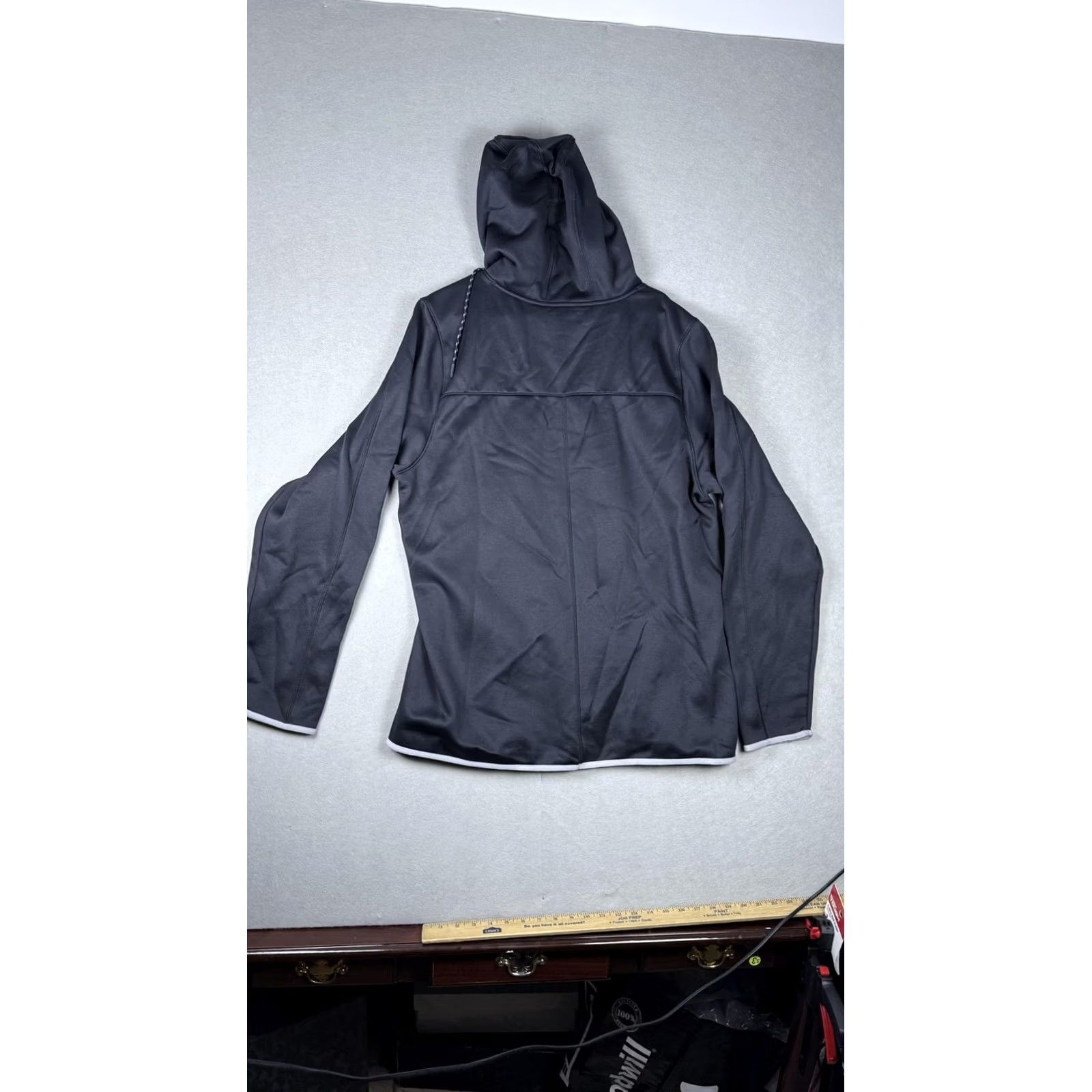 Under Armour Under Armour Hoodie Pullover Mens XL Black SAM Houston Baseball ColdGear Athletic Graphic Print Pockets Hooded Drawstring Size US XL / EU 56 / 4 - 6 Thumbnail
