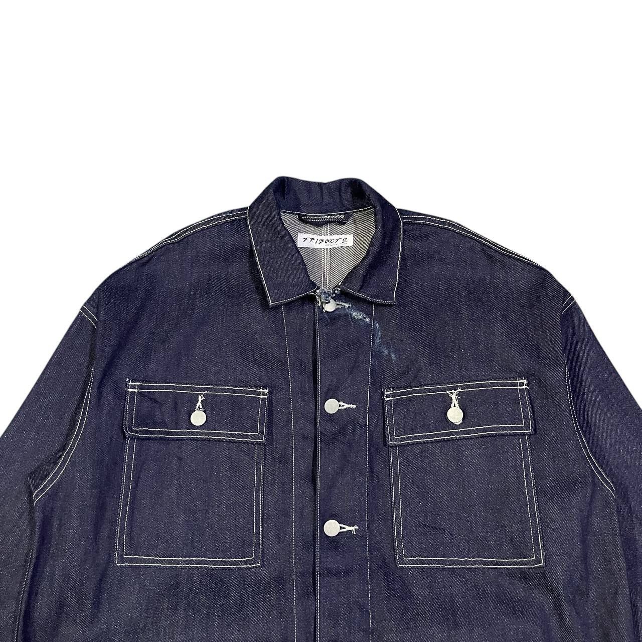 Journal Standard Journal Standard Trisect 2 Denim Work Jacket Thrashed Size US M / EU 48-50 / 2 - 2 Thumbnail