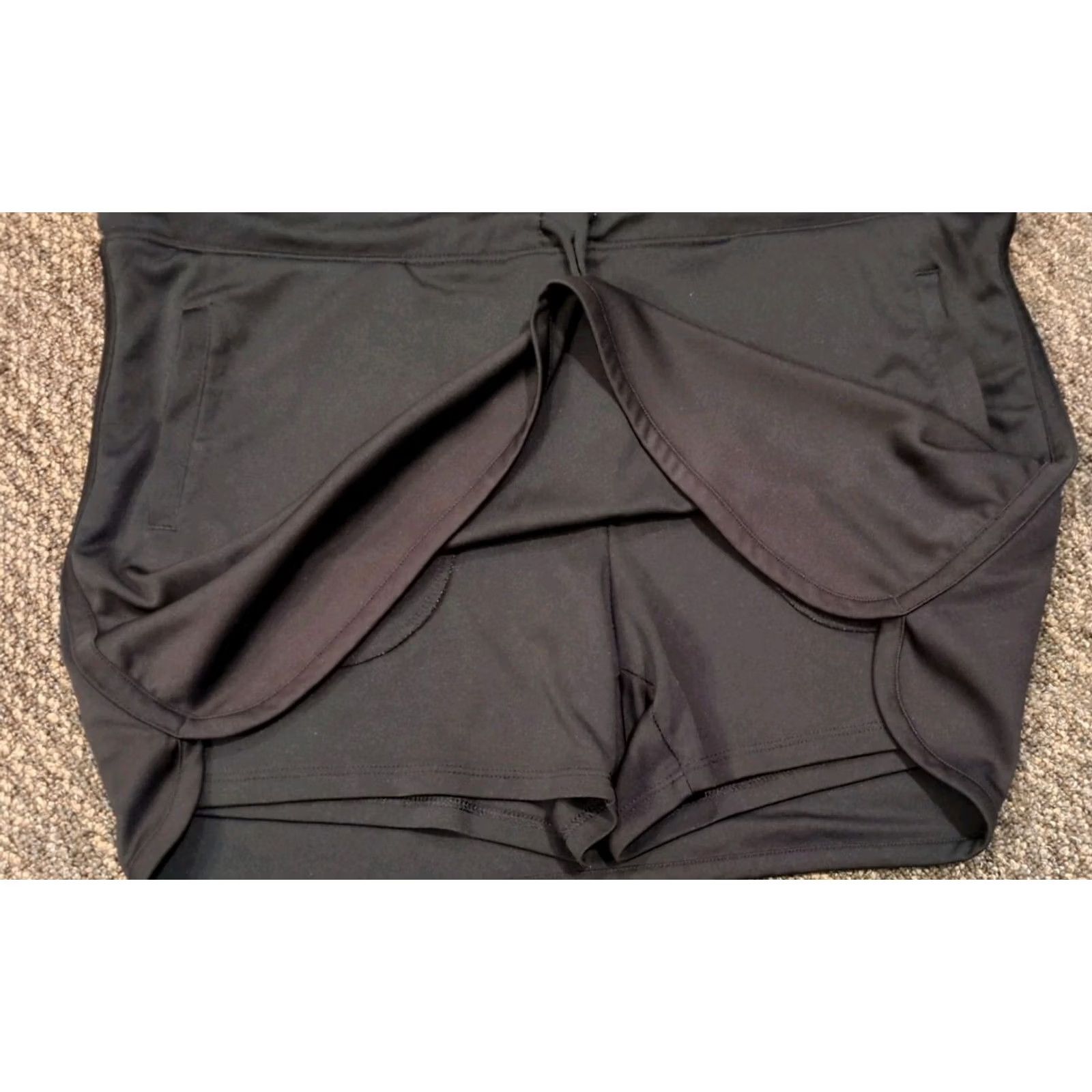 Callaway Callaway Skort Black Pull On 2 Pockets Size L Women's Activewear Short Skort Black Size ONE SIZE - 2 Thumbnail