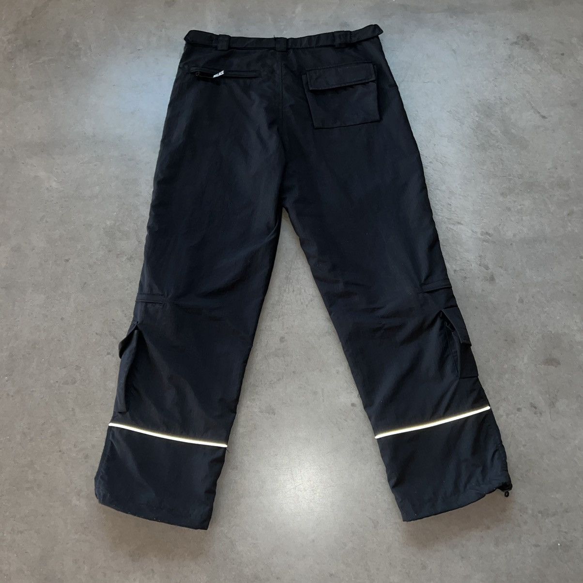 Palace Black 3M CORDURA RS SHELL NYLON CARGO PANTS + STICKERS Size US 32 / EU 48 - 4 Thumbnail