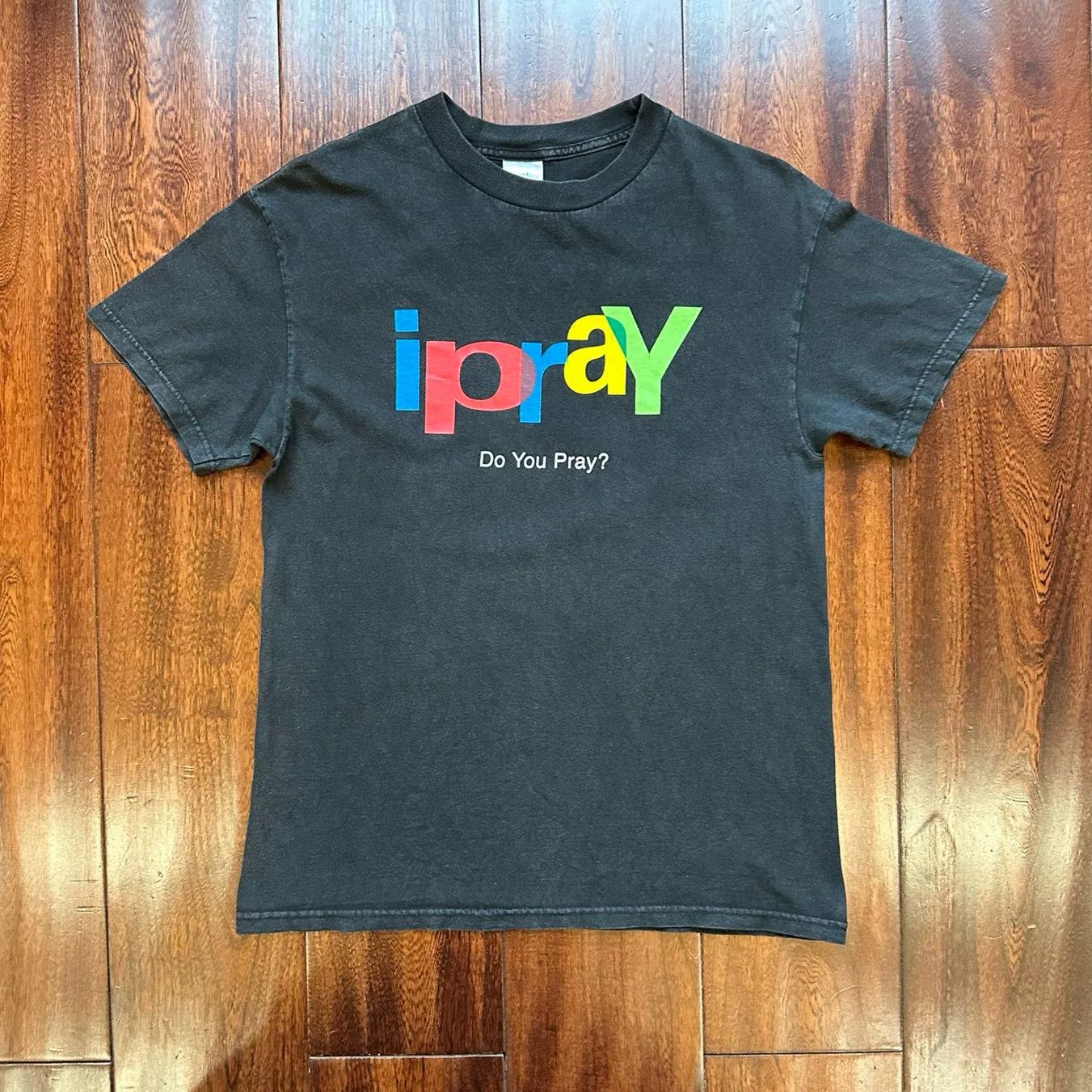 Vintage Ebay 00s Vintage Balenciaga Ipray Parody Tee Size US M / EU 48-50 / 2 - 1 Thumbnail