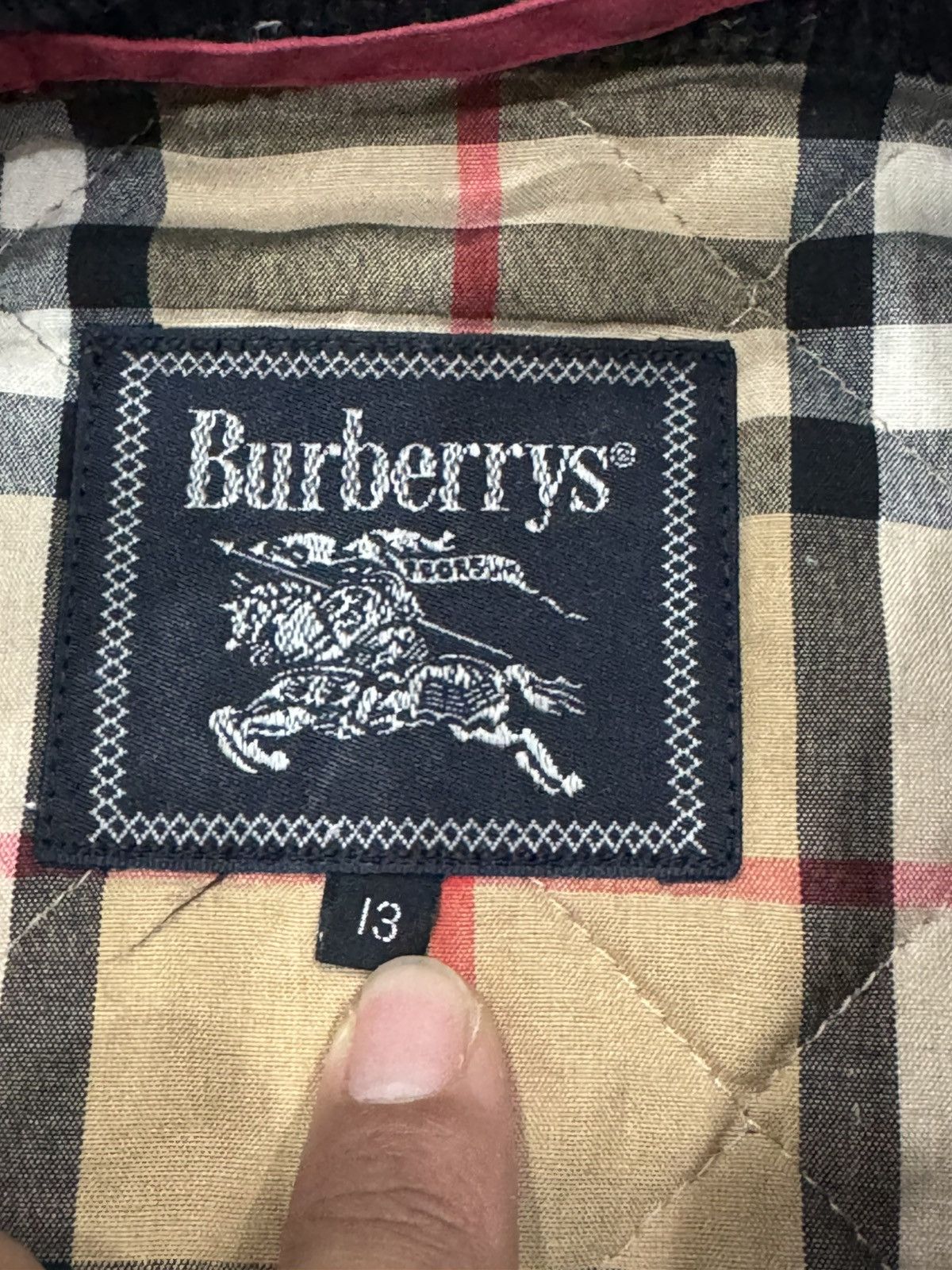 Burberry Vintage Burberrys Jacket Size US L / EU 52-54 / 3 - 8 Thumbnail