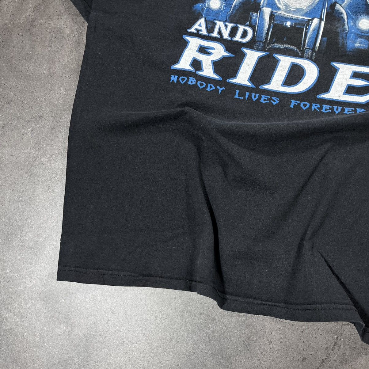 Harley Davidson Harley Davidson 00s Vintage Death Rider Big Logo Tee Tshirt Size US XL / EU 56 / 4 - 7 Thumbnail