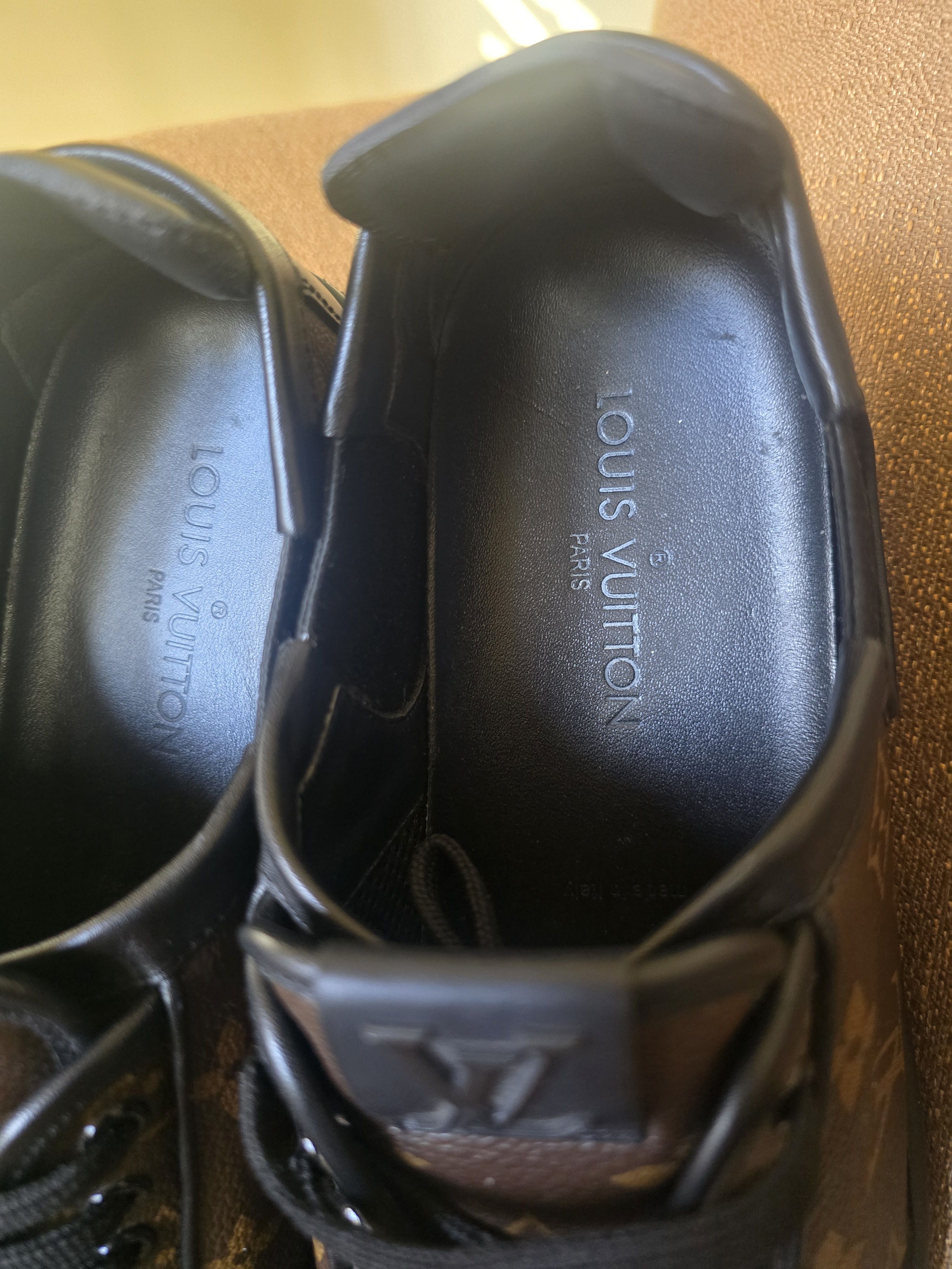 Louis Vuitton Louis Vuitton Brown/Black Monogram Sneakers Size 7.5/US 8.5 Size US 8.5 / EU 41-42 - 13 Thumbnail