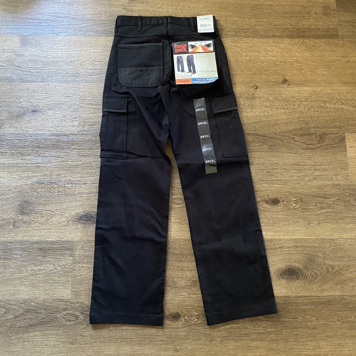 Other NWT Black Tough Duck Canvas Cargo Pants Size US 28 / EU 44 - 6 Thumbnail