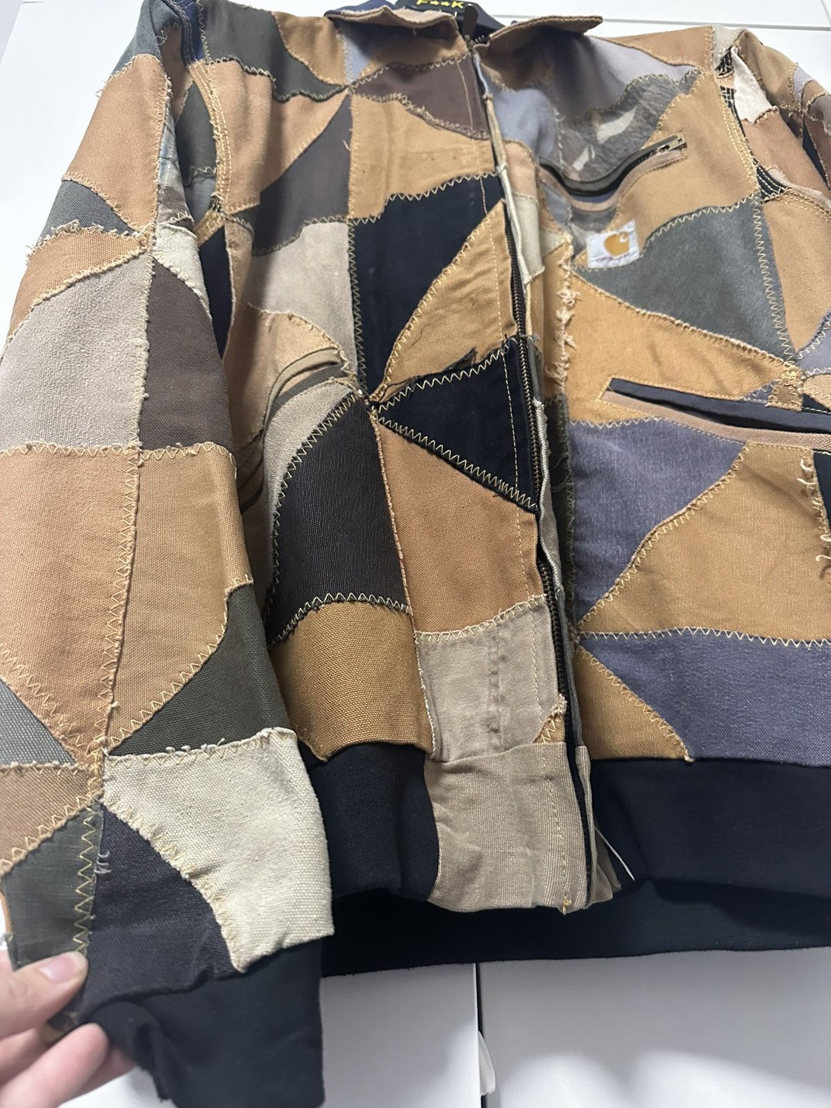 Carhartt Wip Carhartt Patchwork Detroit Jacket Size US M / EU 48-50 / 2 - 6 Thumbnail