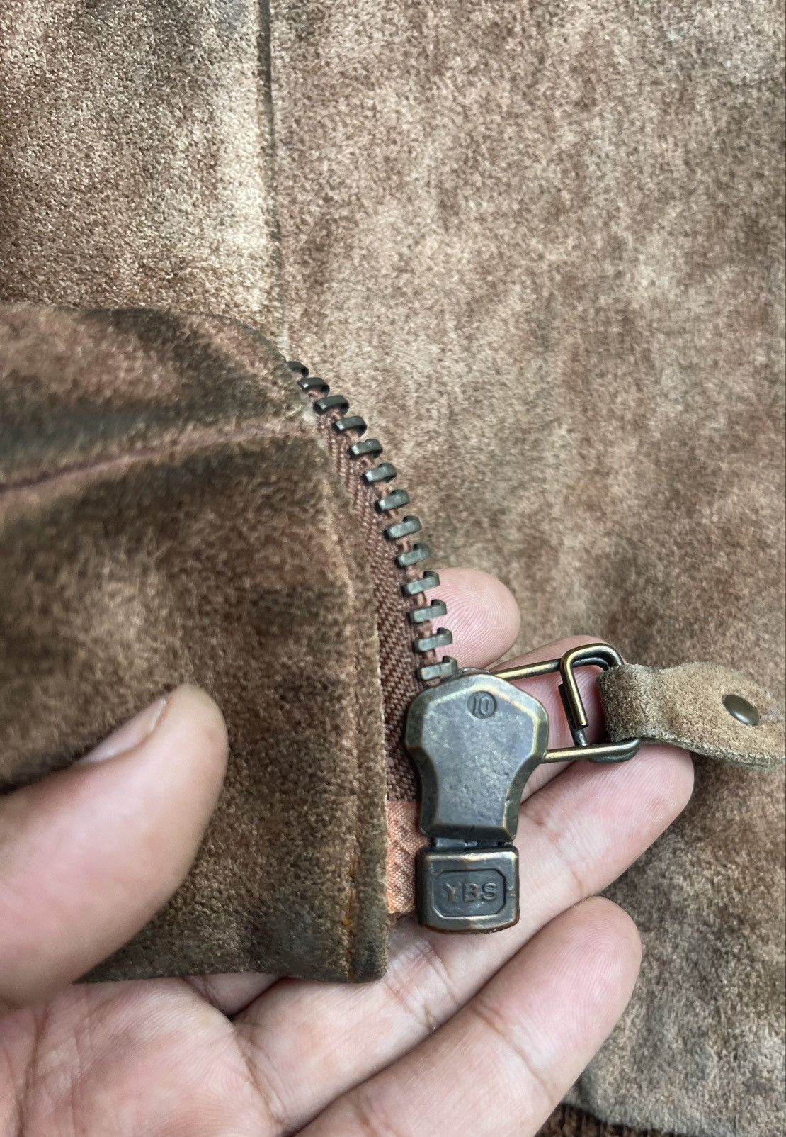 Vintage Vintage 90s Next Stage Suede Leather Jacket Size US M / EU 48-50 / 2 - 7 Thumbnail