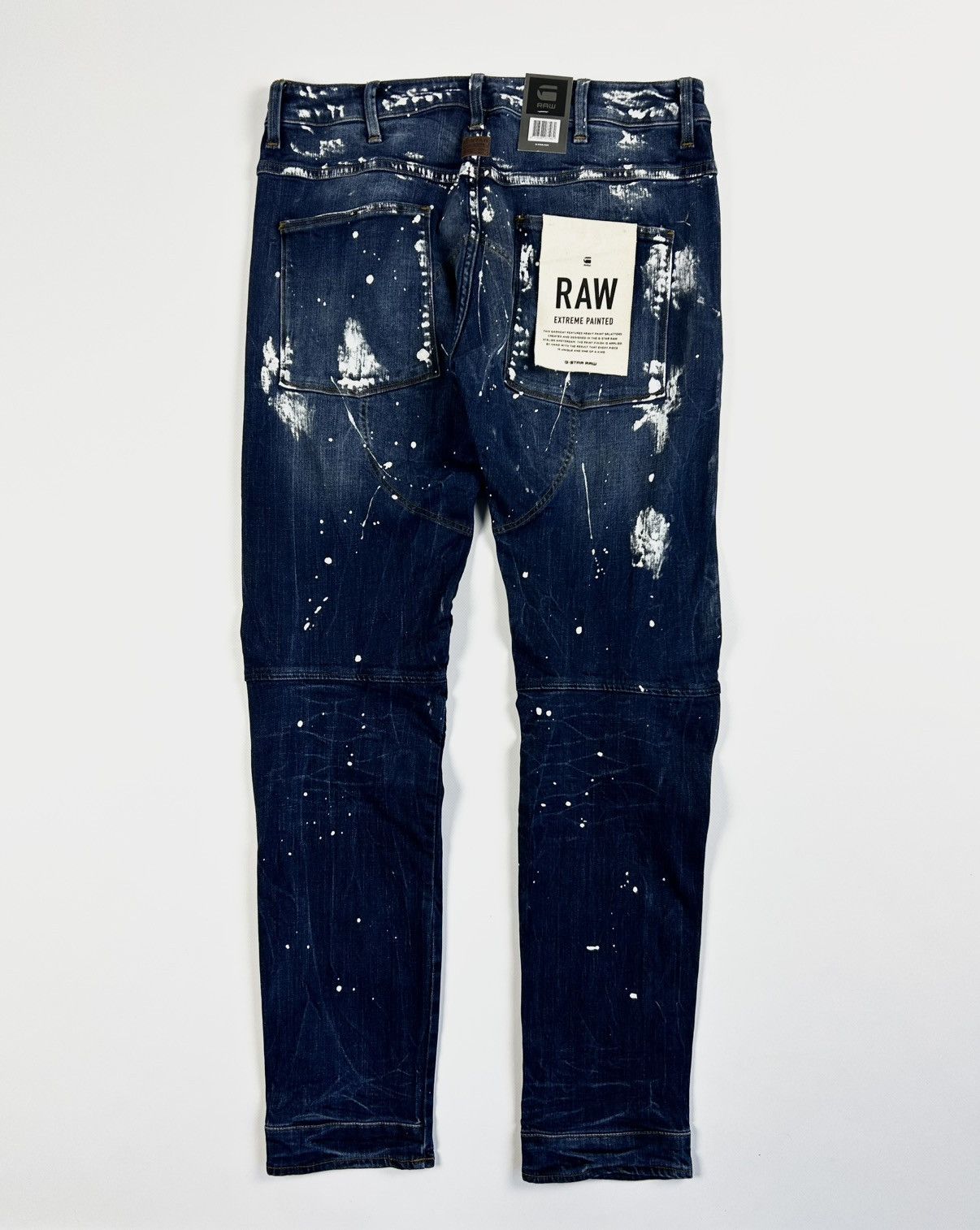 G-Star G-star raw 3D denim paint stains jeans Size US 32 / EU 48 - 3 Thumbnail