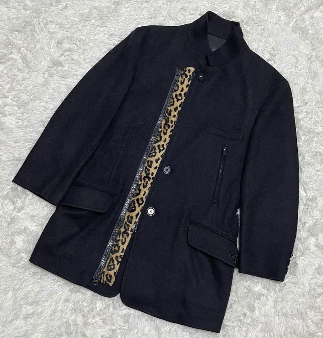 Yohji Yamamoto Y-3 yohji yamamoto leopard line jacket coat Size US S / EU 44-46 / 1 - 1 Thumbnail