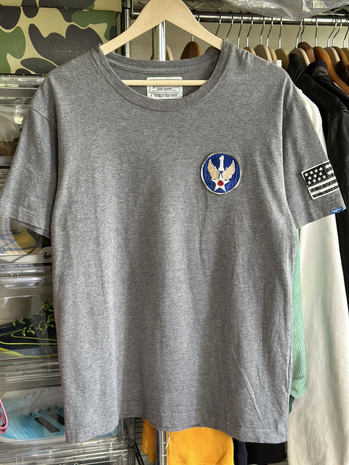 Neighborhood Neighborhood Izzue patch 90’s tee Size US L / EU 52-54 / 3 - 1 Thumbnail