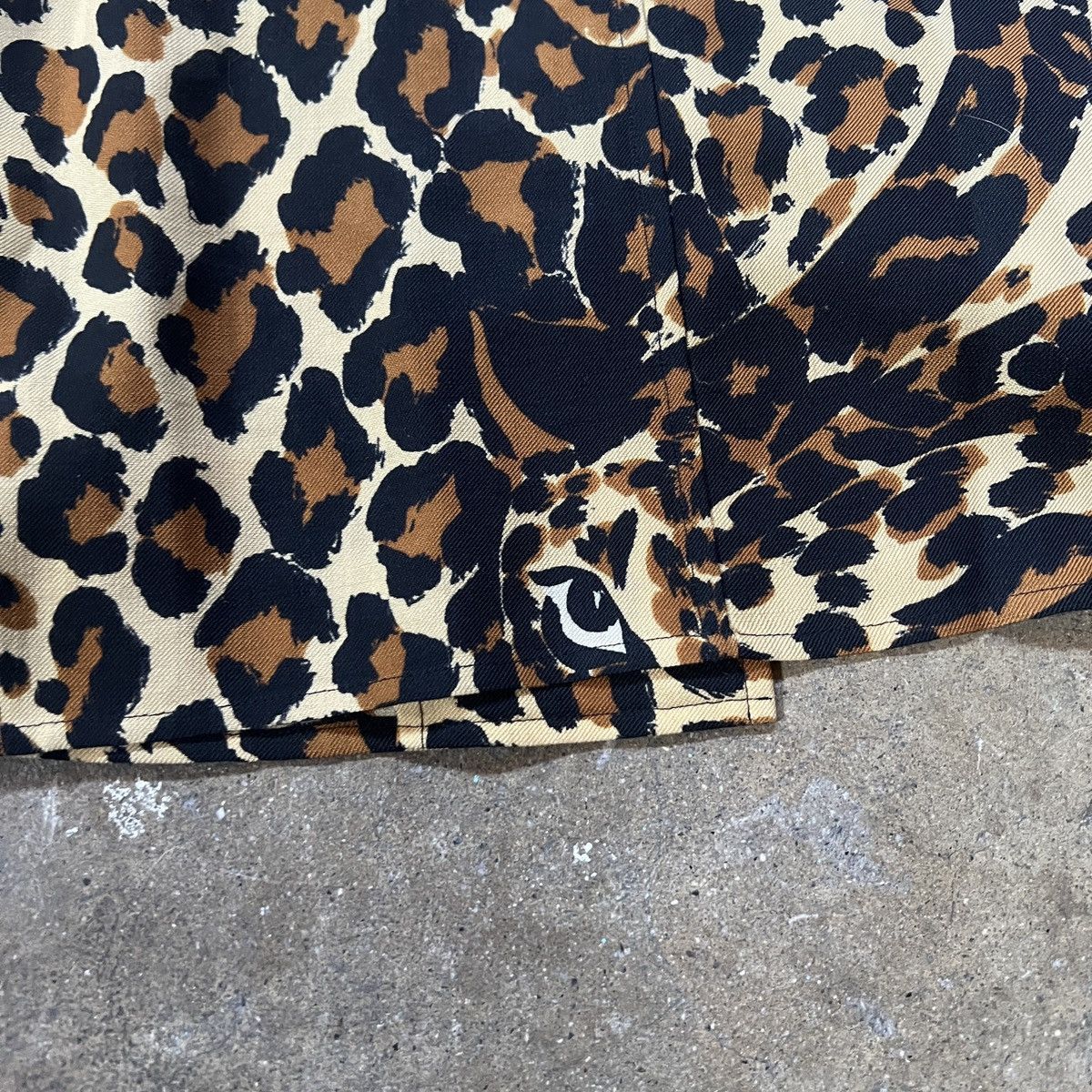 Saint Laurent Paris Saint Laurent FW 1986 Leopard Shirt Size US M / EU 48-50 / 2 - 8 Thumbnail