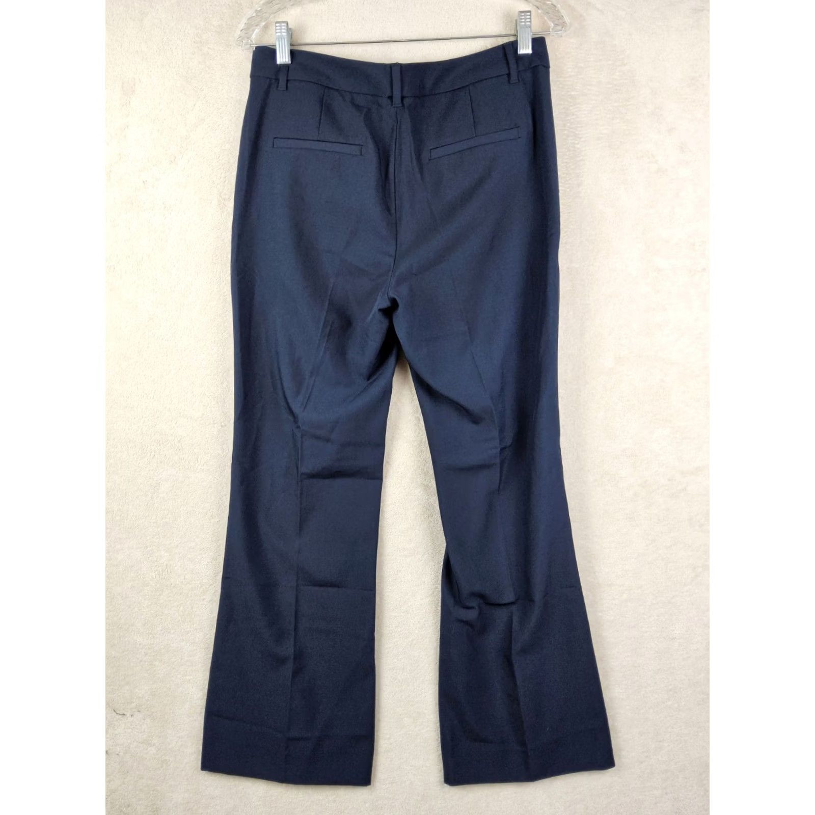 Banana Republic Banana Republic Women's Dress Pants Navy Blue Stretch Petite 8P Size 28" / US 6 / IT 42 - 5 Thumbnail