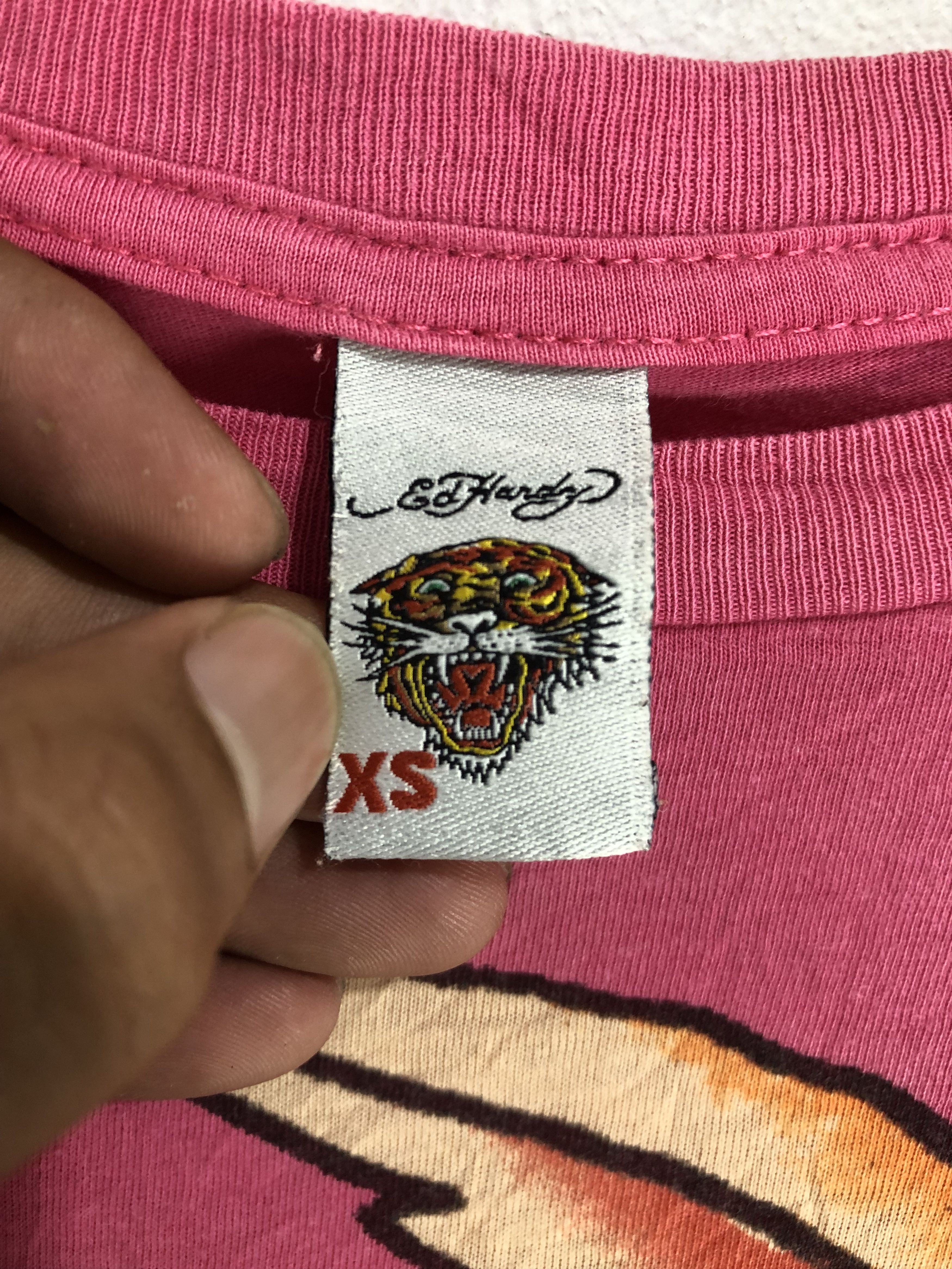 Ed Hardy Japanese Ed Hardy Rabbit Logo Tshirt Tee Size US XS / EU 42 / 0 - 6 Thumbnail