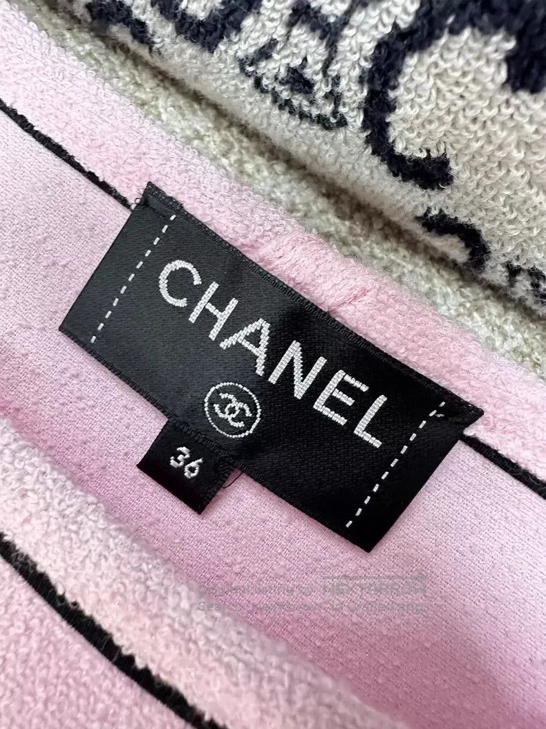 Chanel Chanel Pink and white sailing cruise pattern short-sleeved Size XS / US 0-2 / IT 36-38 - 5 Thumbnail