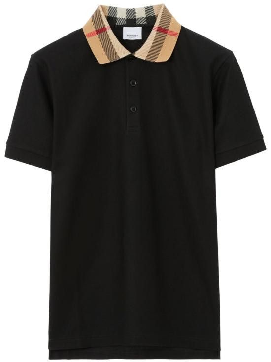Burberry BURBERRY Men Polo Shirts 8071620 A1189 Black Size US S / EU 44-46 / 1 - 1 Thumbnail