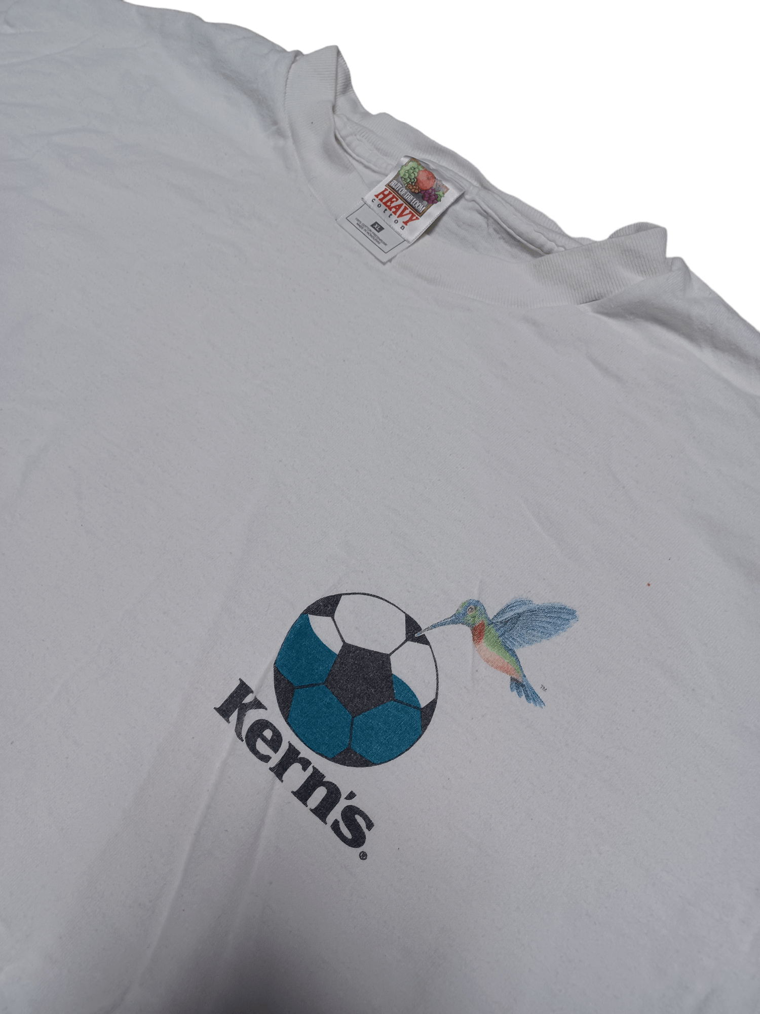 Fruit Of The Loom VINTAGE FOTL LOS ANGELES GALAXY KERN`S BIGLOGO TEE SOCCER Size US XL / EU 56 / 4 - 4 Thumbnail