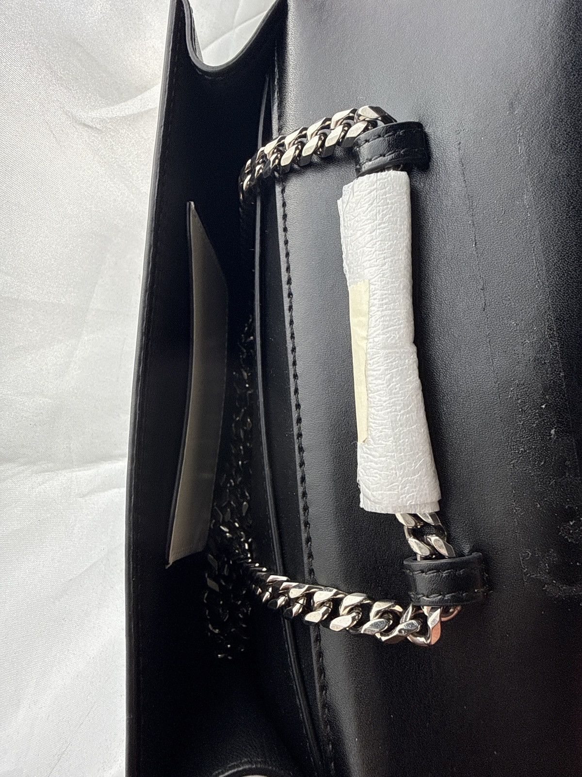 Alexander McQueen McQueen “Slash” Calfskin Leather Knuckle Crossbody Size ONE SIZE - 16 Thumbnail