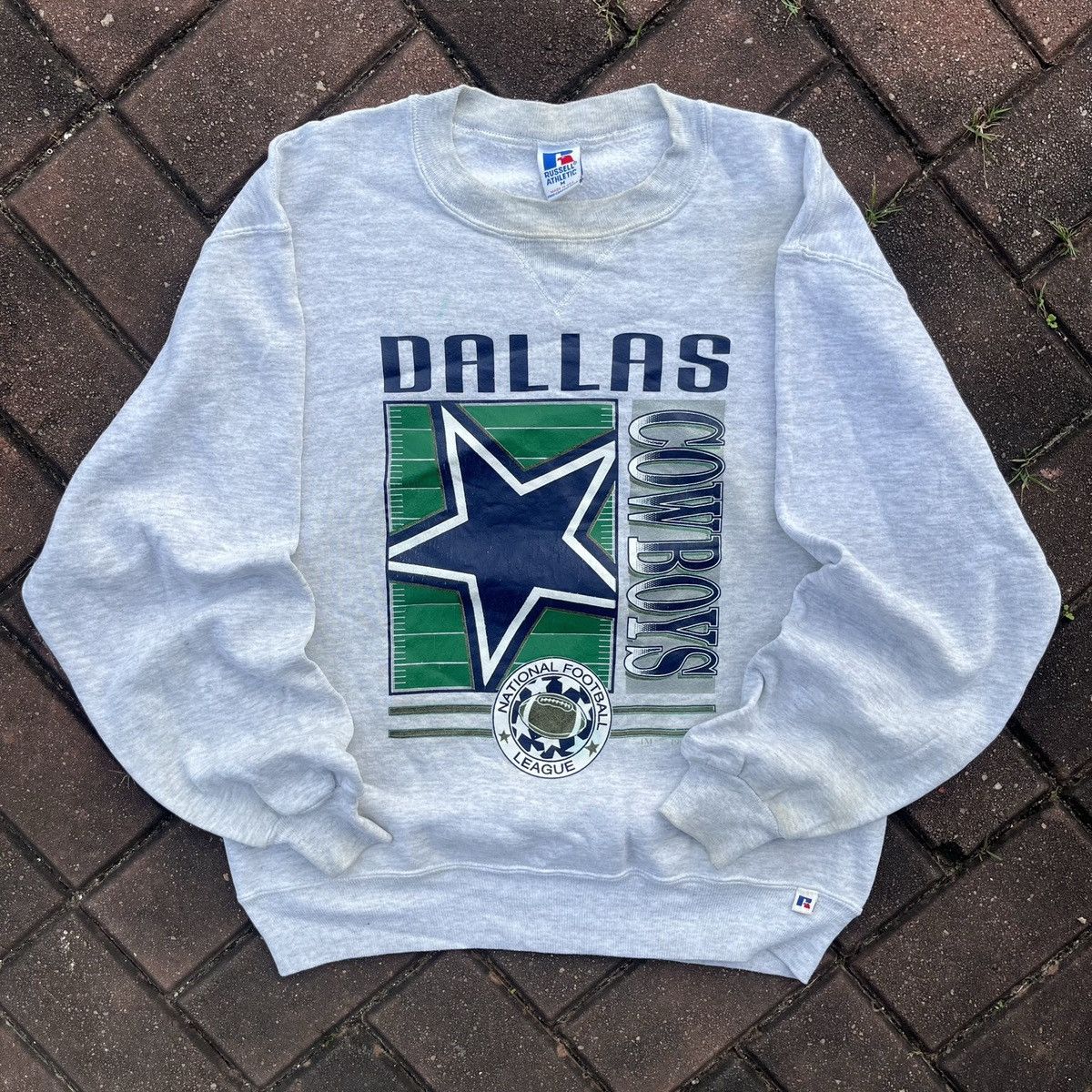 NFL × Russell Athletic × Vintage VINTAGE 90s RUSSELL DALLAS COWBOYS NFL SWEATSHIRT Size US M / EU 48-50 / 2 - 1 Thumbnail