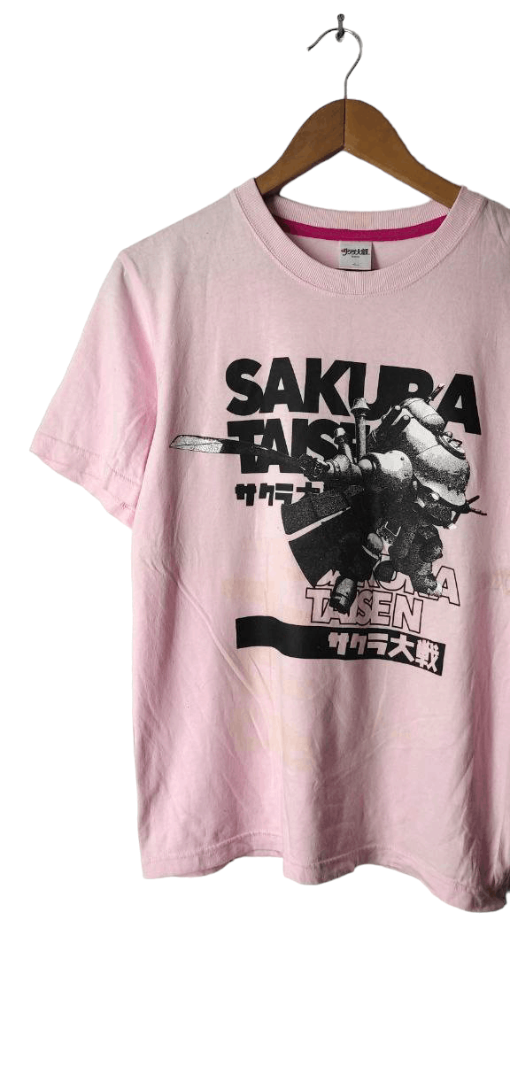 Other VINTAGE ANIME SAKURA TAISHEN MOVIE TEE Size US M / EU 48-50 / 2 - 3 Thumbnail