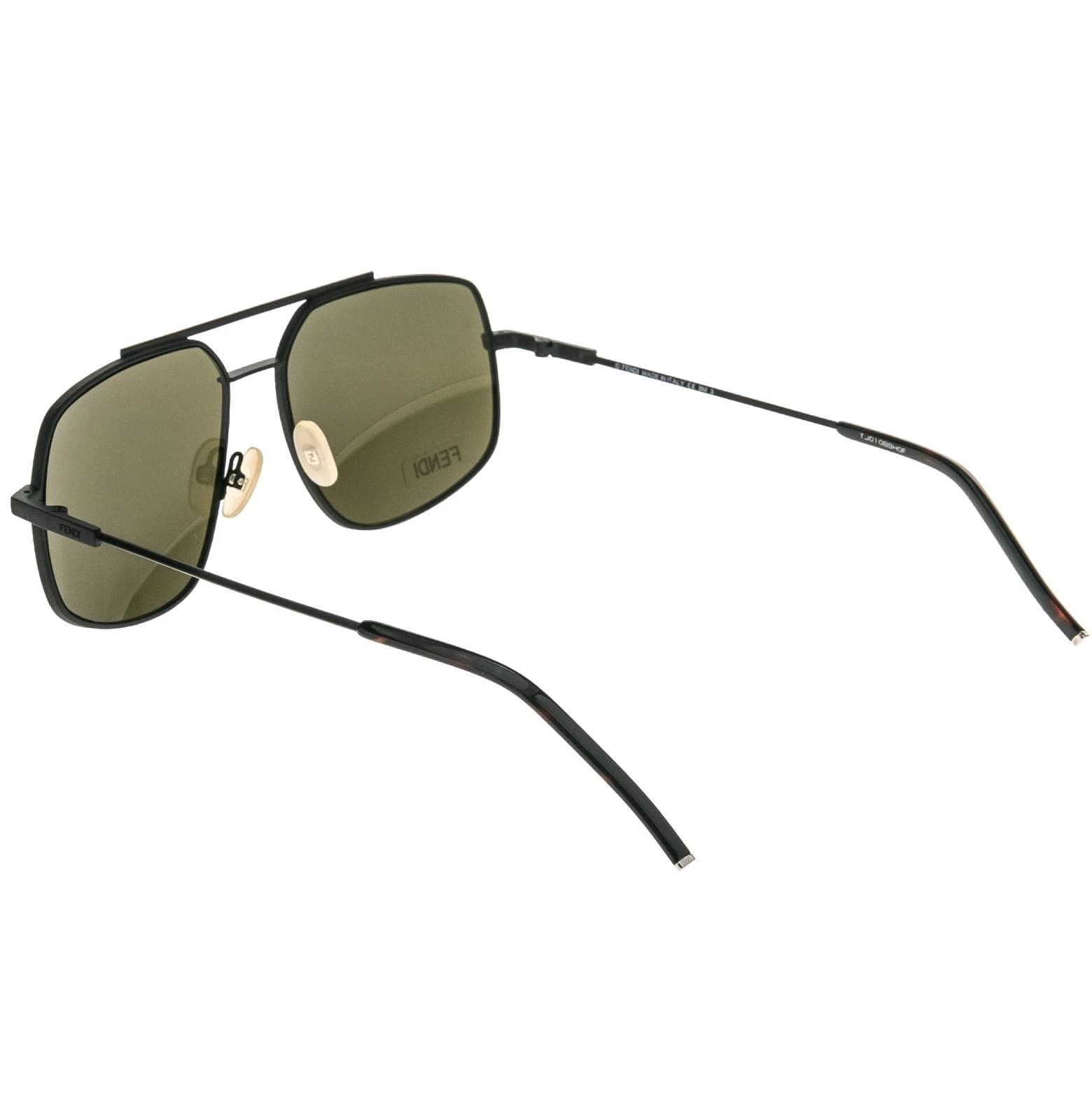 Fendi FENDI AIR FFM0007S 0007 Dark Brown Aviator Sunglasses Men Size ONE SIZE - 8 Thumbnail