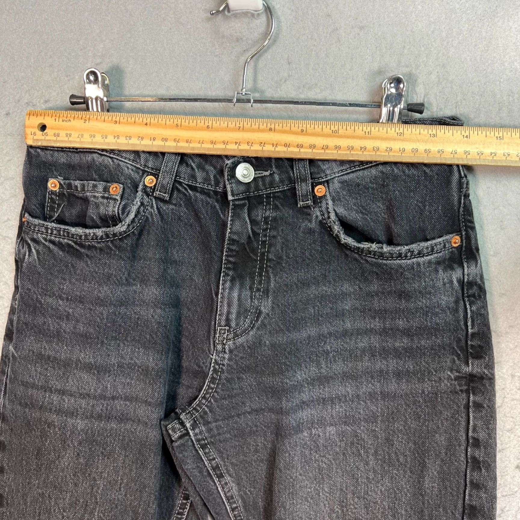 Zara Zara Jeans Womens 4 Black Denim High-Waist Skinny Be 5-Pocket Design Stretch Regular Rise 31 Inseam Denim Pants Women's Clothing Jeans No. 4? Size 27" / US 4 / IT 40 - 4 Thumbnail