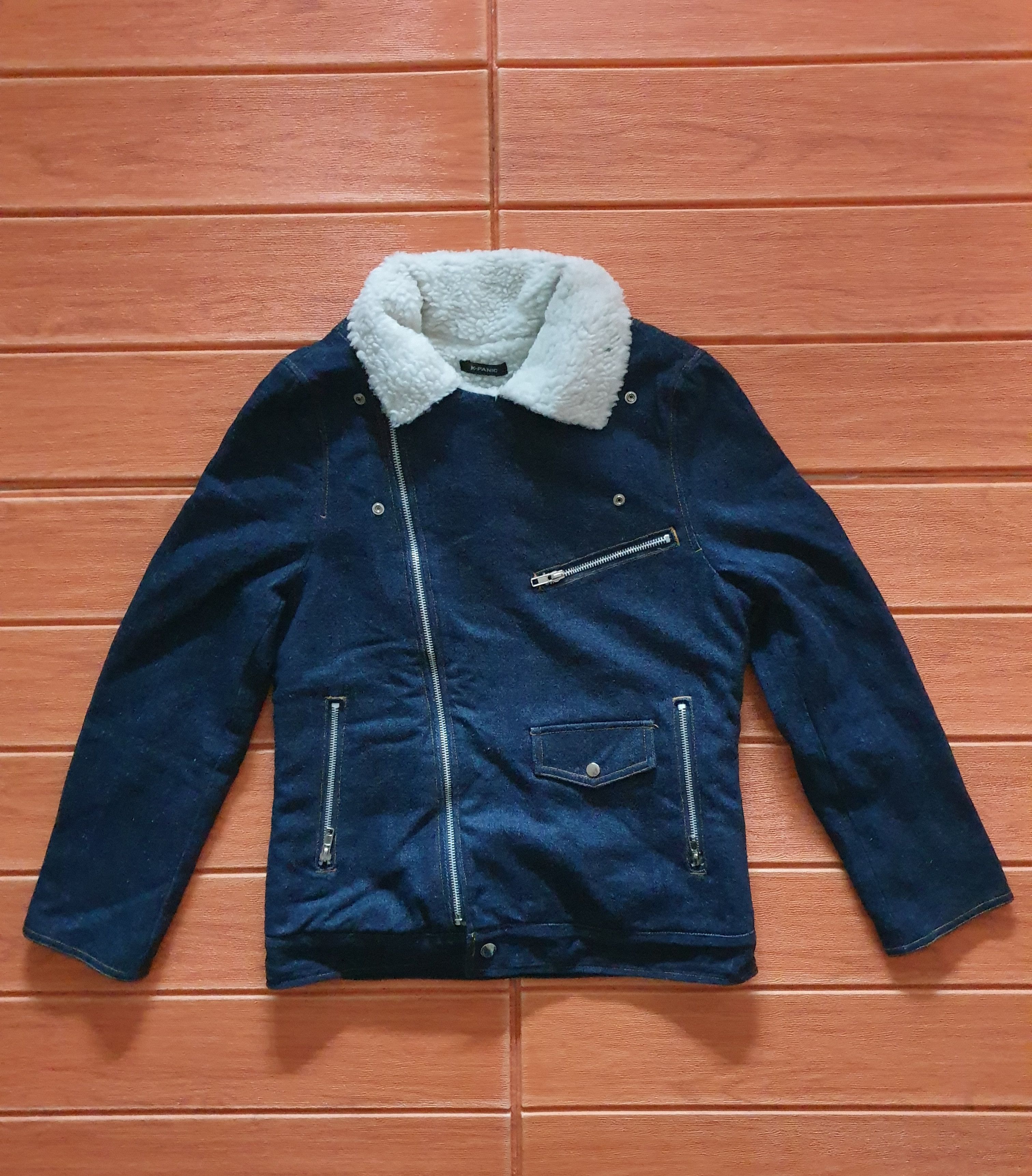 Japanese Brand 💥K- panic punk rock denim jacket Size US S / EU 44-46 / 1 - 1 Thumbnail