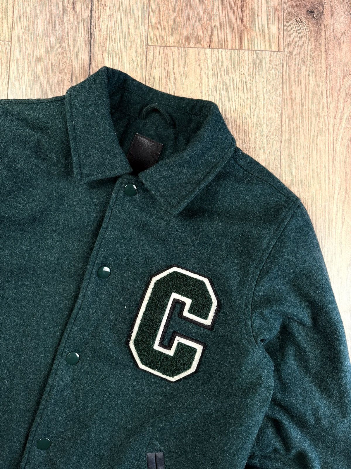 Carhartt Carhartt Tracker Jacket Green Wool Varsity Quilted Lined S Size US S / EU 44-46 / 1 - 3 Thumbnail