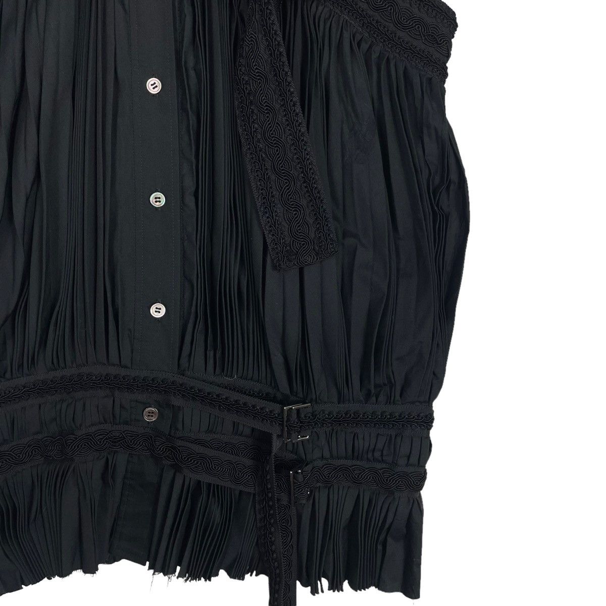 Sacai 💥SS2015 SACAI PLEATED BONDAGE SHIRT TOGA MAME Size M / US 6-8 / IT 42-44 - 9 Thumbnail