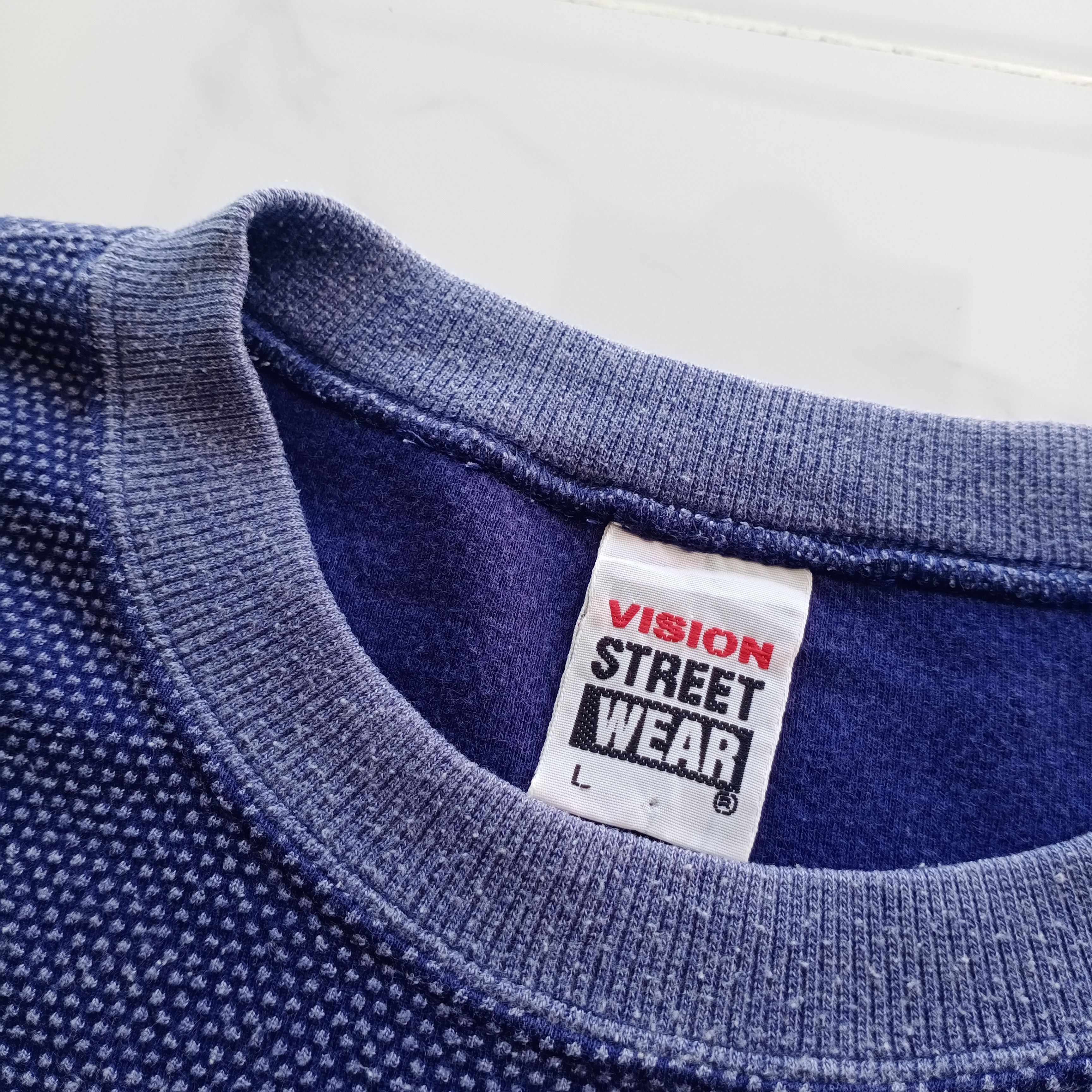 Vintage × Vision Streetwear Vintage 80s 1986 Vision Streetwear Skate Shirt Vans Zorlac Size US L / EU 52-54 / 3 - 3 Thumbnail