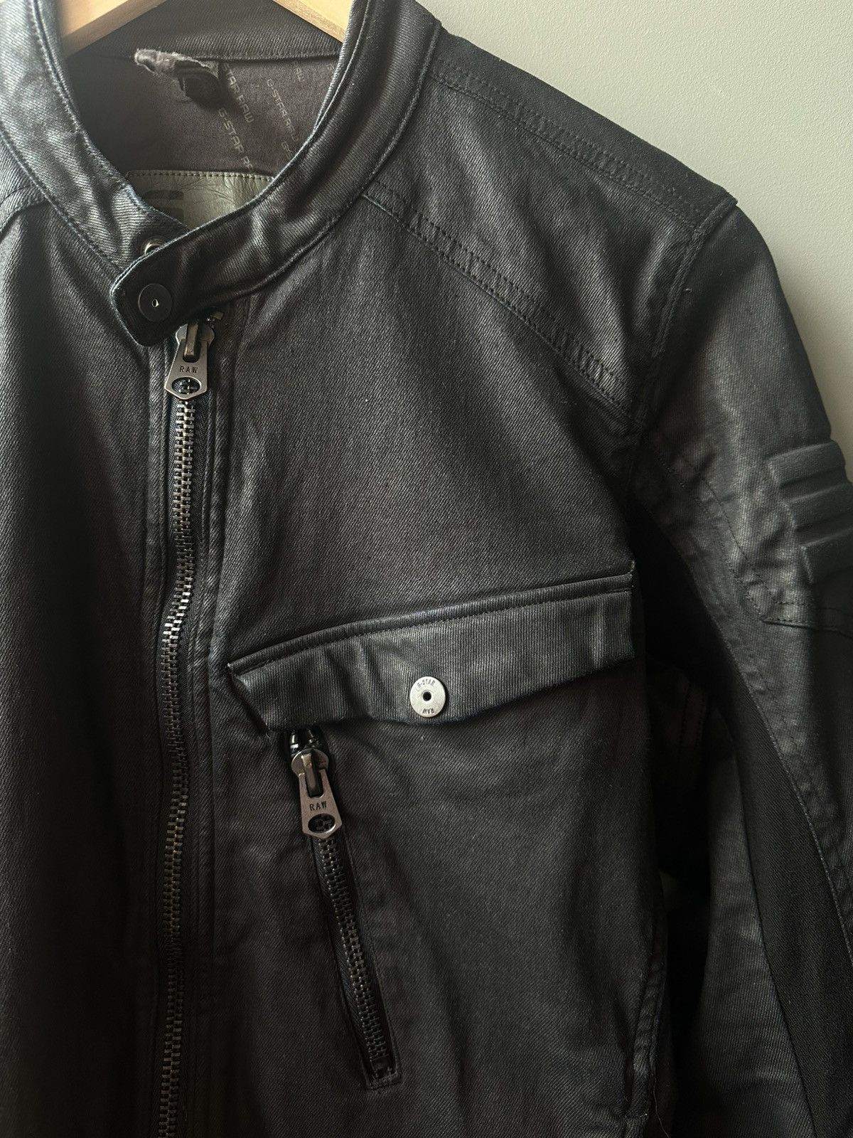 G-Star G Star Revend Moto Slim 3D Jacket Slim Size M Size US M / EU 48-50 / 2 - 4 Thumbnail