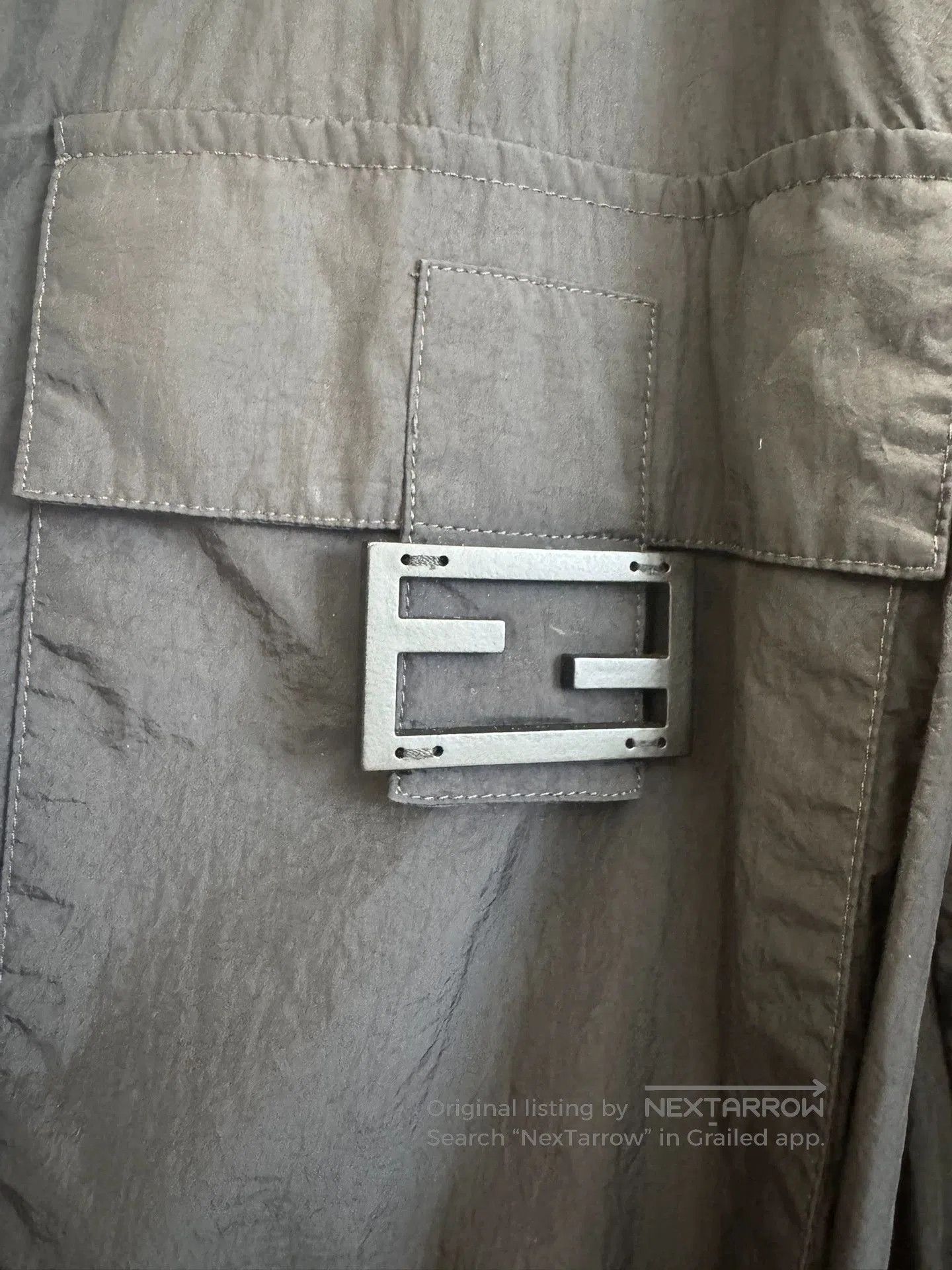 Fendi FENDI Black Hooded Jacket M. Size US M / EU 48-50 / 2 - 7 Thumbnail