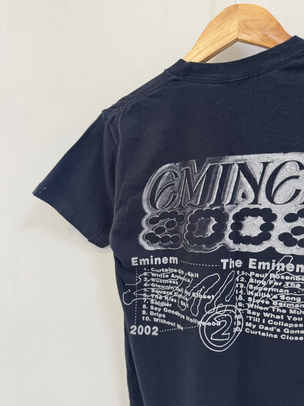 Band Tees × Rap Tees × Vintage Vintage Eminem 2002 Rap T-shirt Size US S / EU 44-46 / 1 - 3 Thumbnail