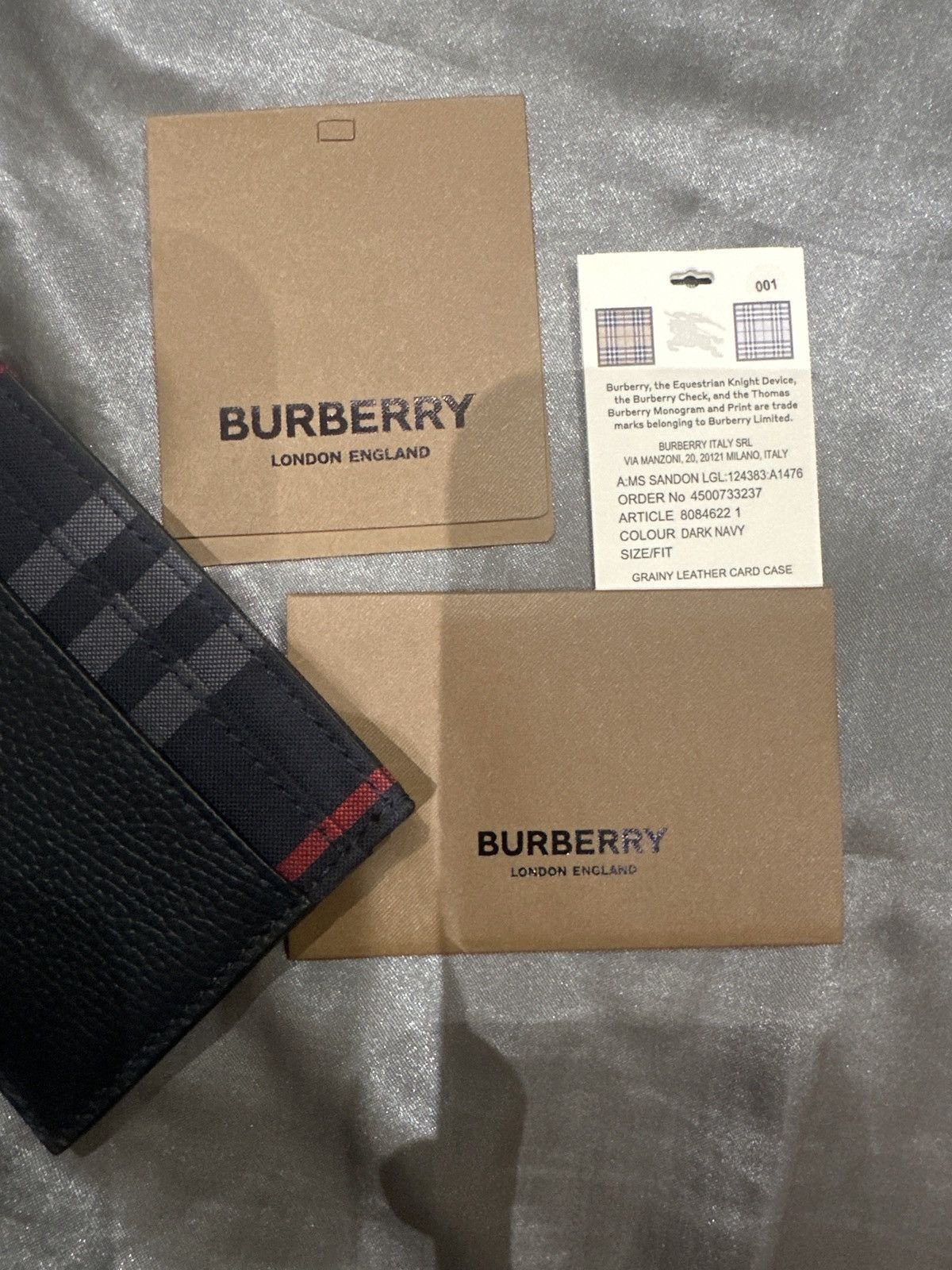 Burberry Burberry Cardholder Size ONE SIZE - 2 Thumbnail