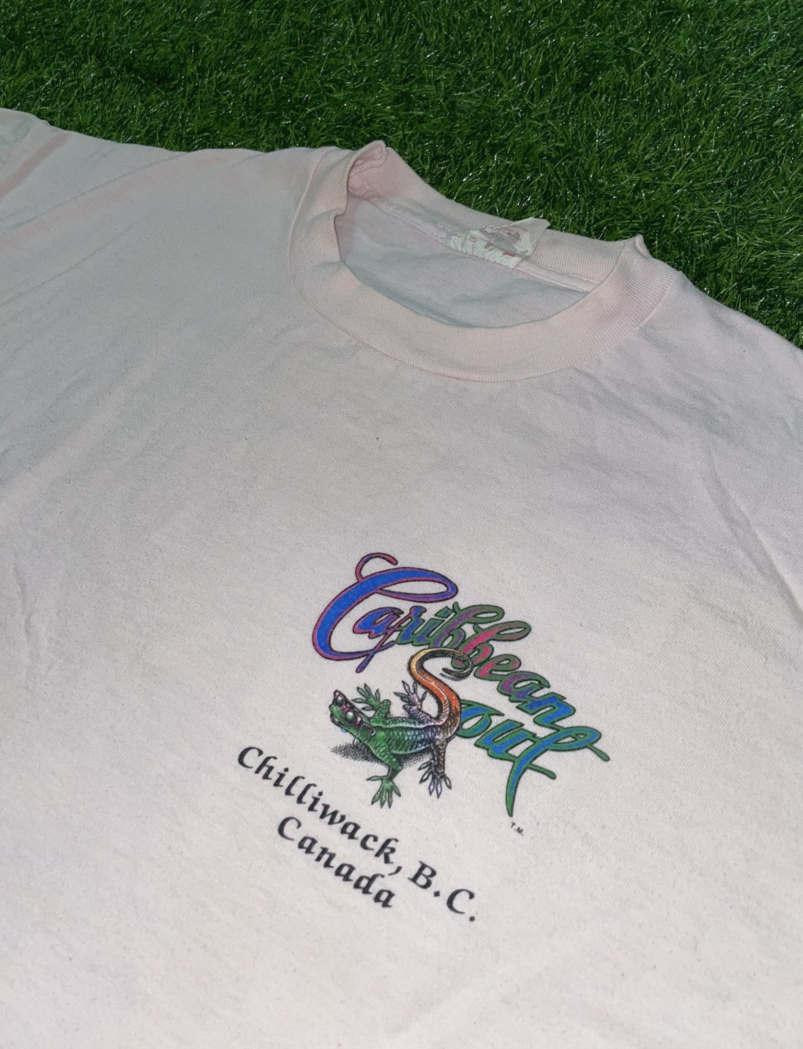 Vintage Vintage 1989 Caribbean Soul Tee Shirt Size XL Size US XL / EU 56 / 4 - 4 Thumbnail