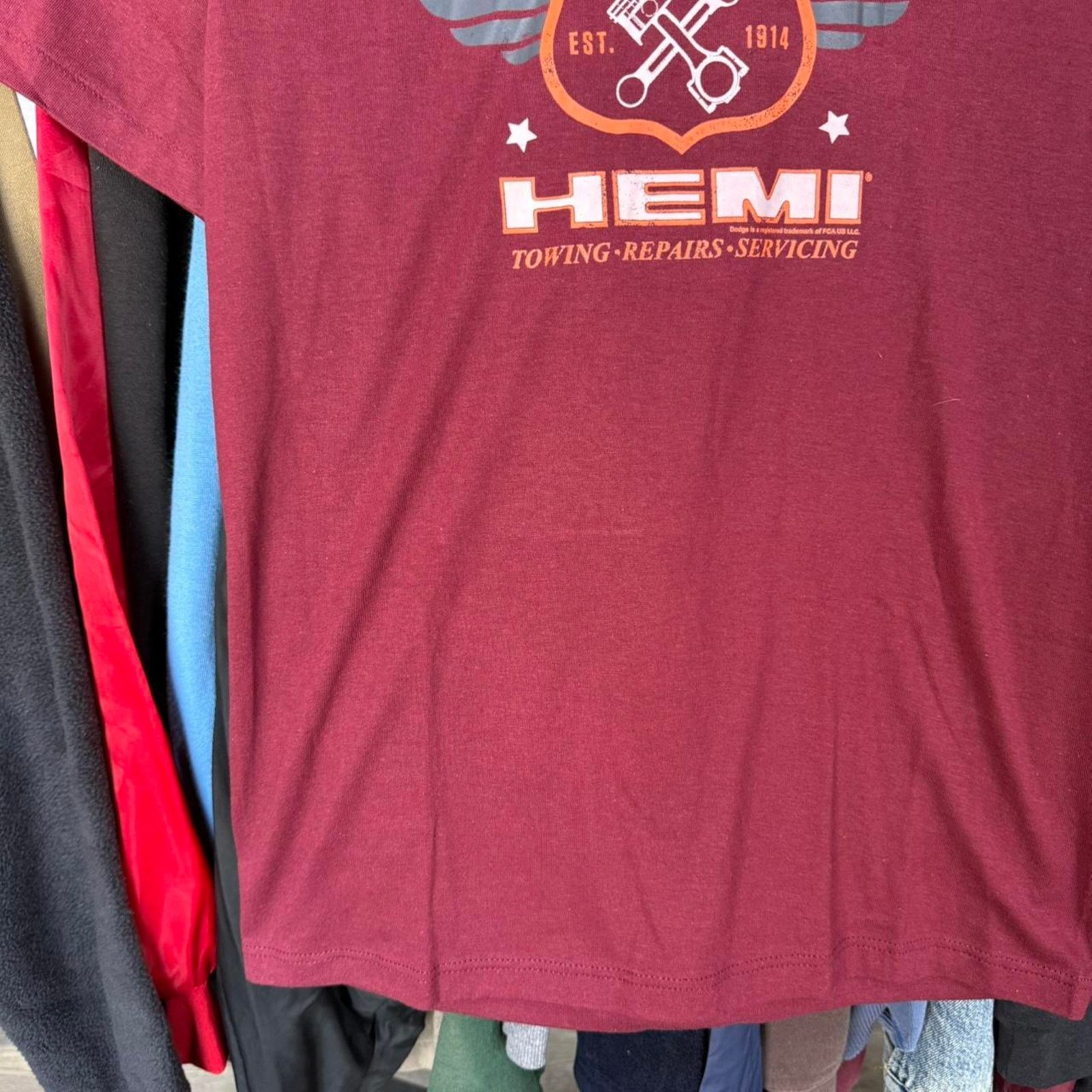 Jerzees Vintage 80s Dodge Hemi Retro Car T-Shirt Size US M / EU 48-50 / 2 - 4 Thumbnail