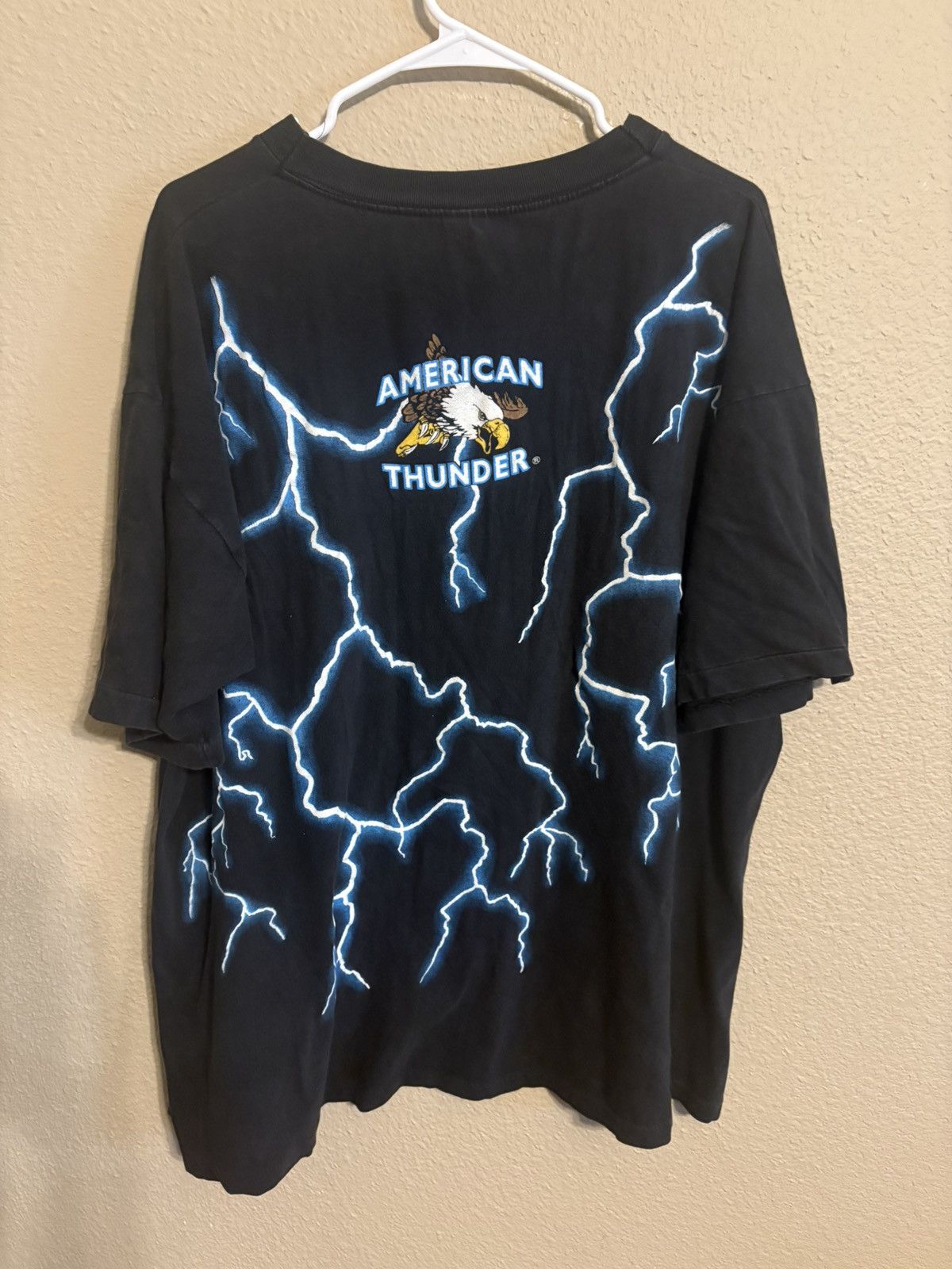 Other Vintage American Thunder Shirt Eagle Indian Print Size US XXL / EU 58 / 5 - 2 Thumbnail