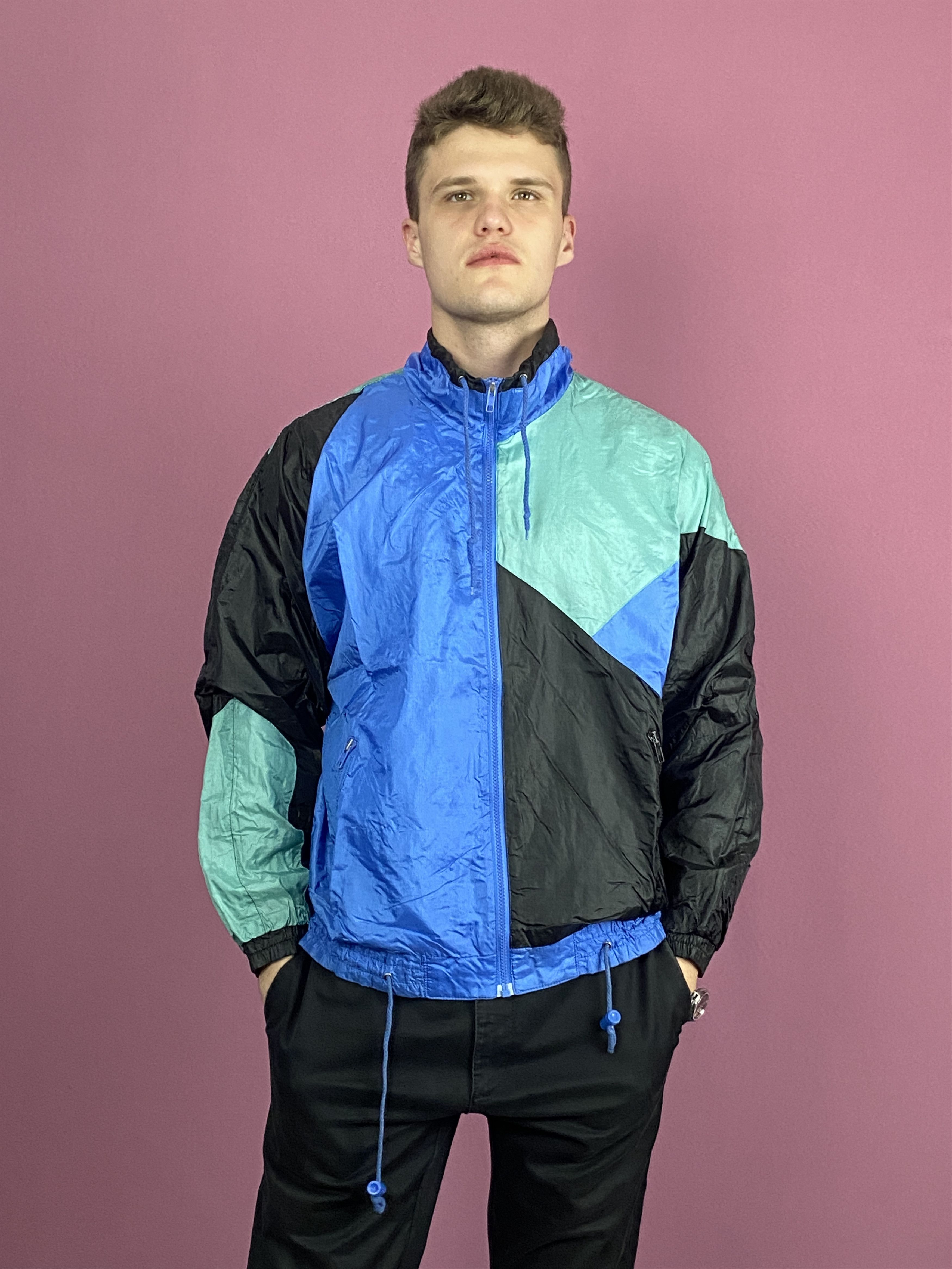 Vintage 90s New Target Vintage Men's Windbreaker Jacket - M Size M / US 6-8 / IT 42-44 - 3 Thumbnail