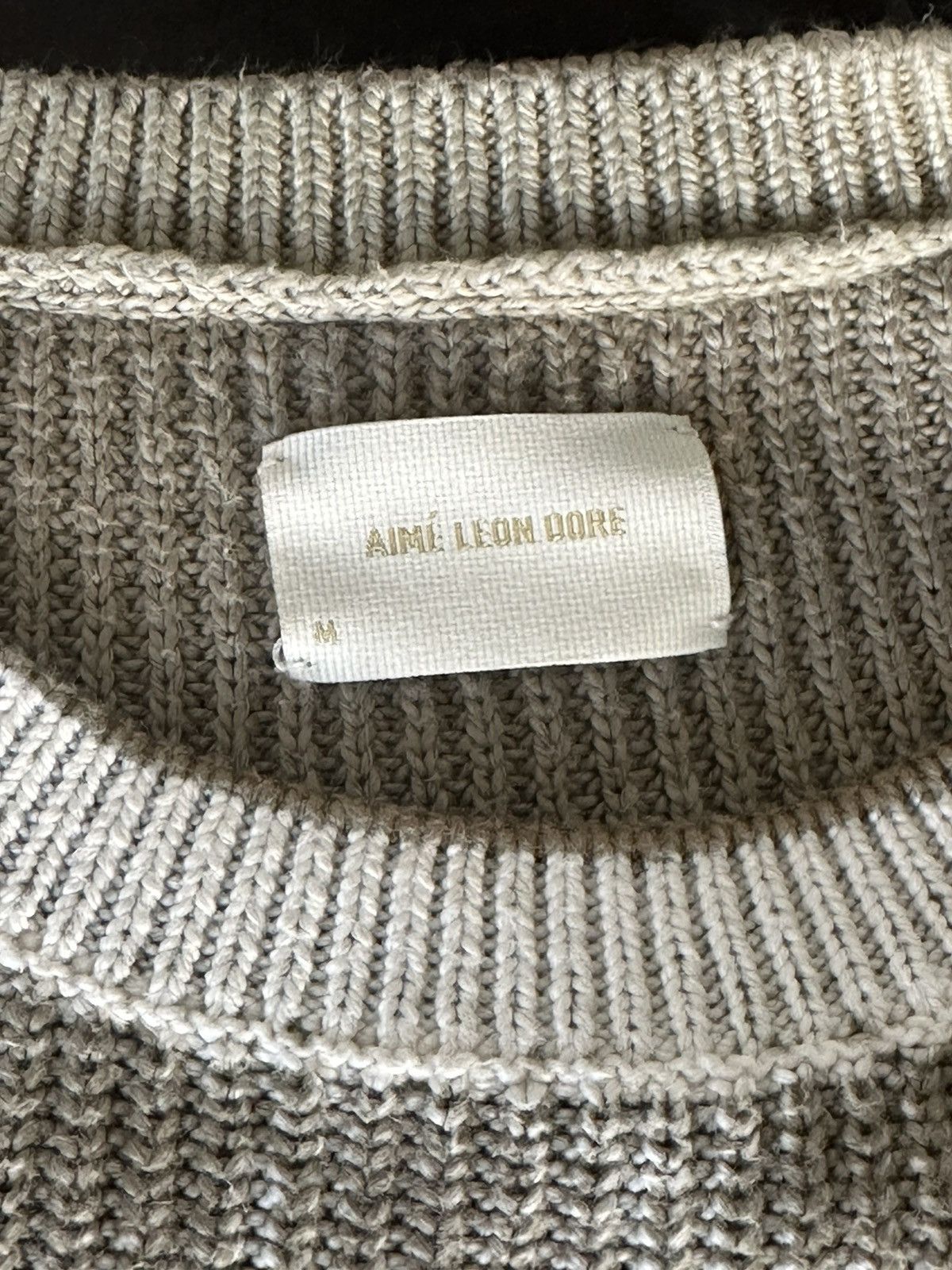 Aime Leon Dore Kalloni Shaker Stitch Sweater Size US M / EU 48-50 / 2 - 4 Thumbnail